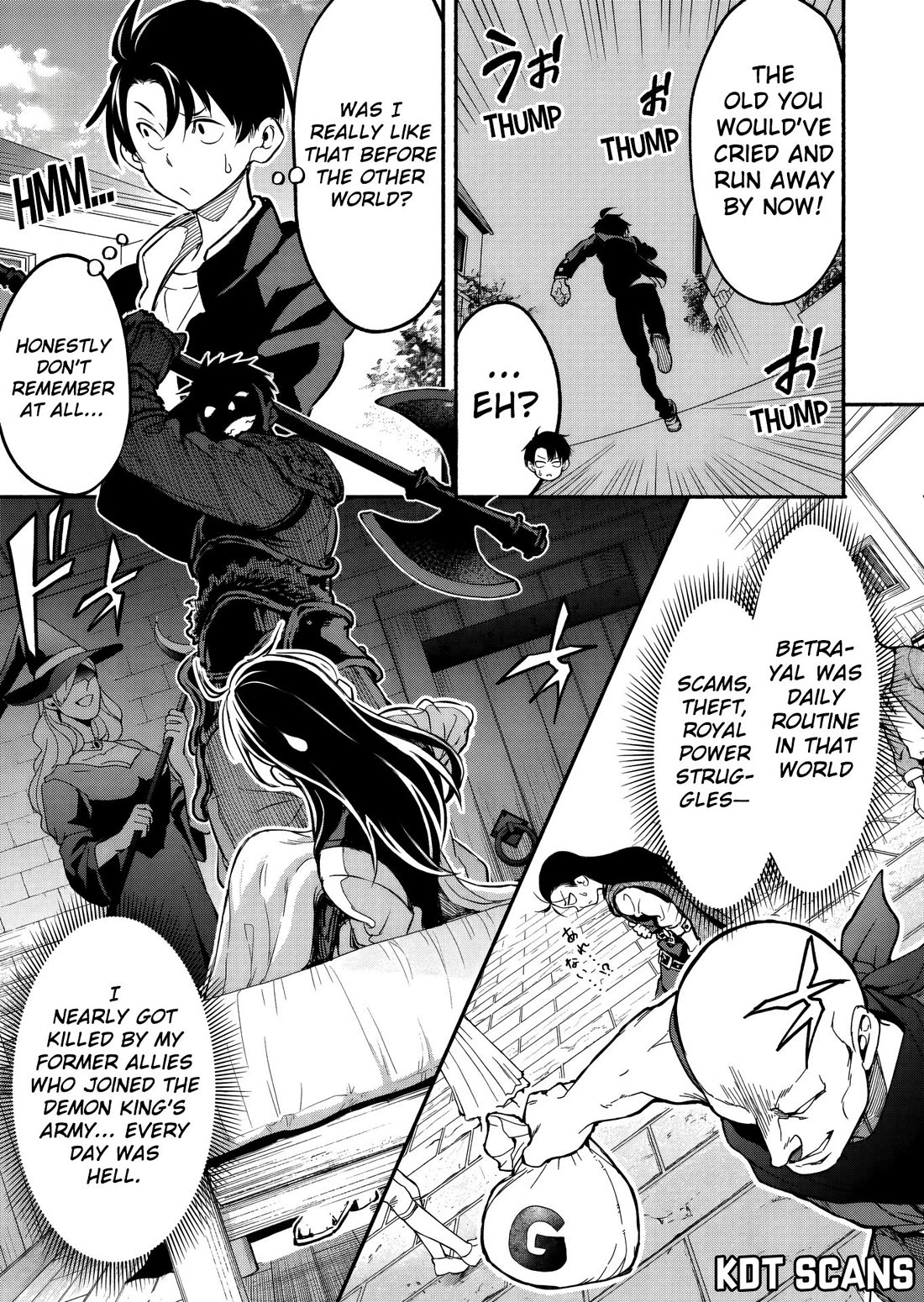 Returned from Another World, Earth Turned Out to Be Quite the Fantasy Too. Also, Losing Heroines, Stop Looking This Way chapter 3 page 20