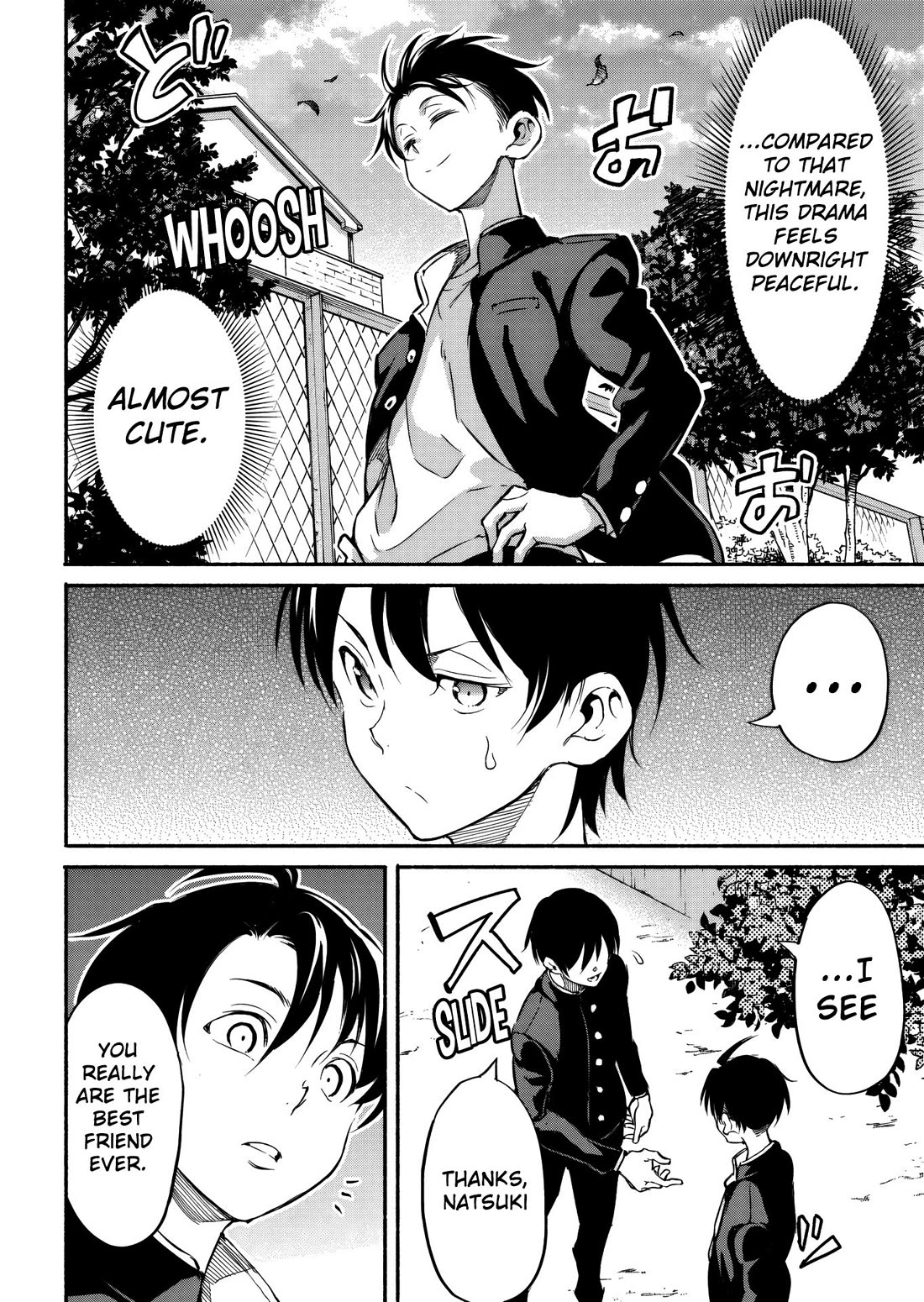 Returned from Another World, Earth Turned Out to Be Quite the Fantasy Too. Also, Losing Heroines, Stop Looking This Way chapter 3 page 21