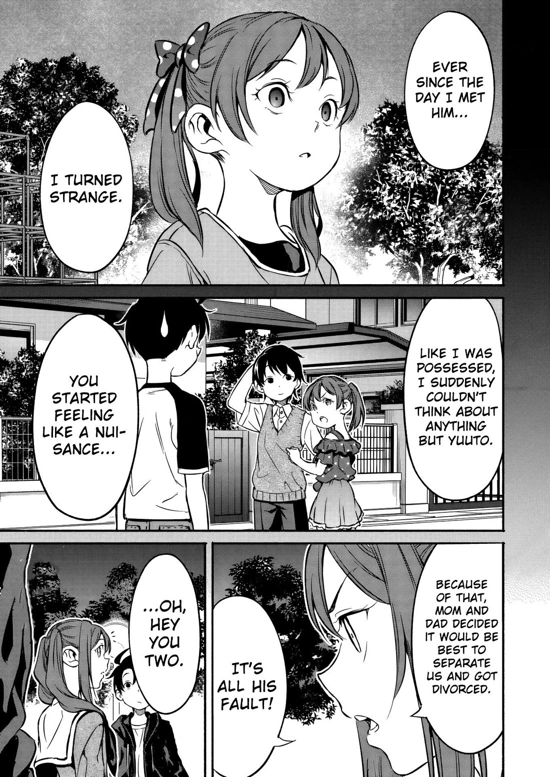 Returned from Another World, Earth Turned Out to Be Quite the Fantasy Too. Also, Losing Heroines, Stop Looking This Way chapter 4 page 16