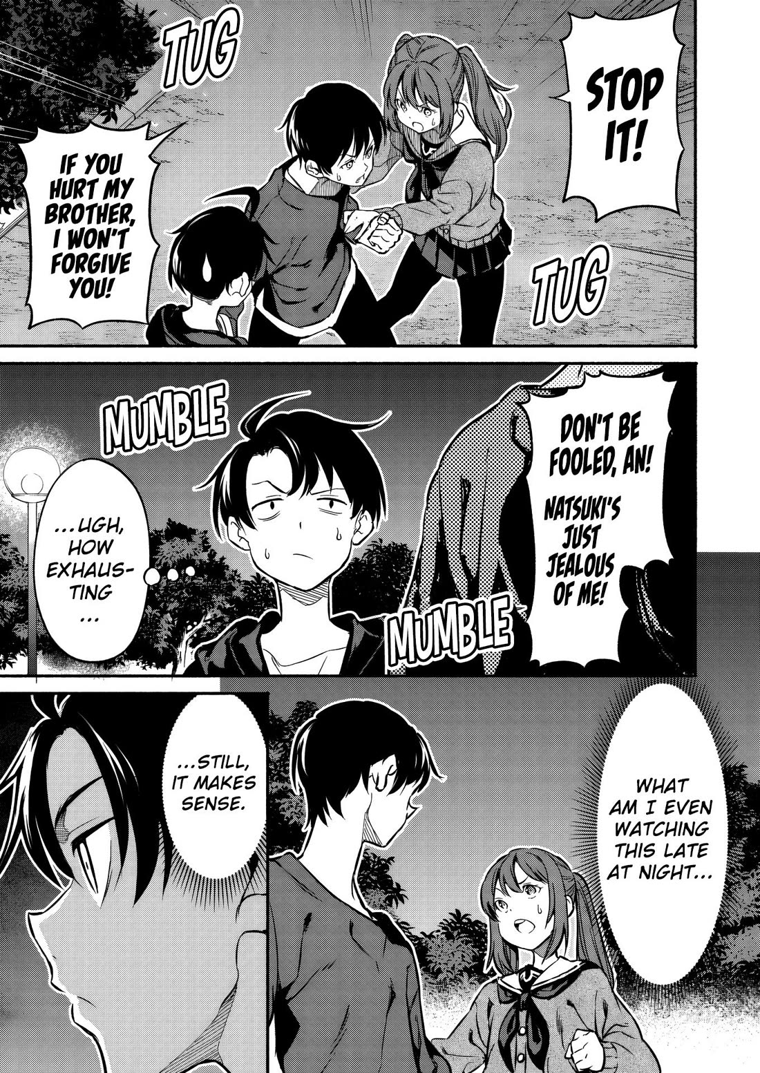 Returned from Another World, Earth Turned Out to Be Quite the Fantasy Too. Also, Losing Heroines, Stop Looking This Way chapter 4 page 20