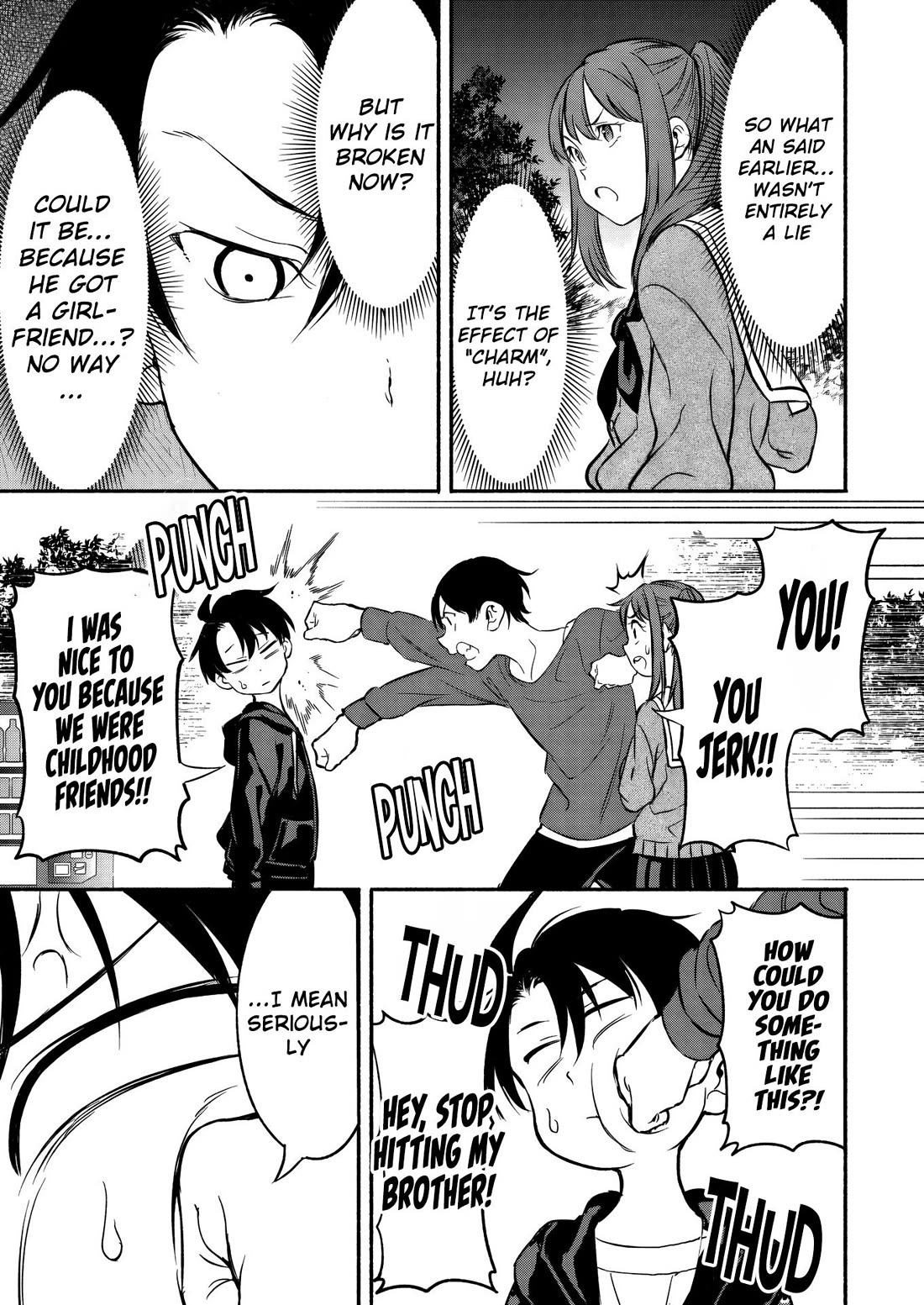 Returned from Another World, Earth Turned Out to Be Quite the Fantasy Too. Also, Losing Heroines, Stop Looking This Way chapter 4 page 22