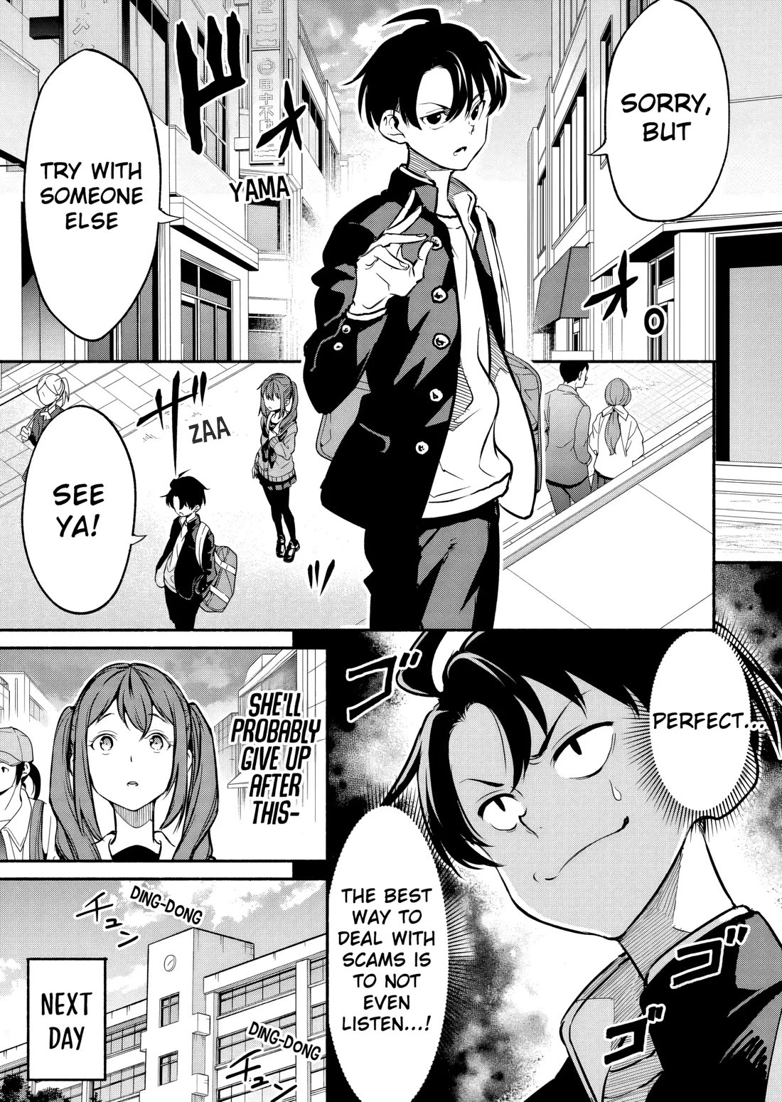 Returned from Another World, Earth Turned Out to Be Quite the Fantasy Too. Also, Losing Heroines, Stop Looking This Way chapter 4 page 6