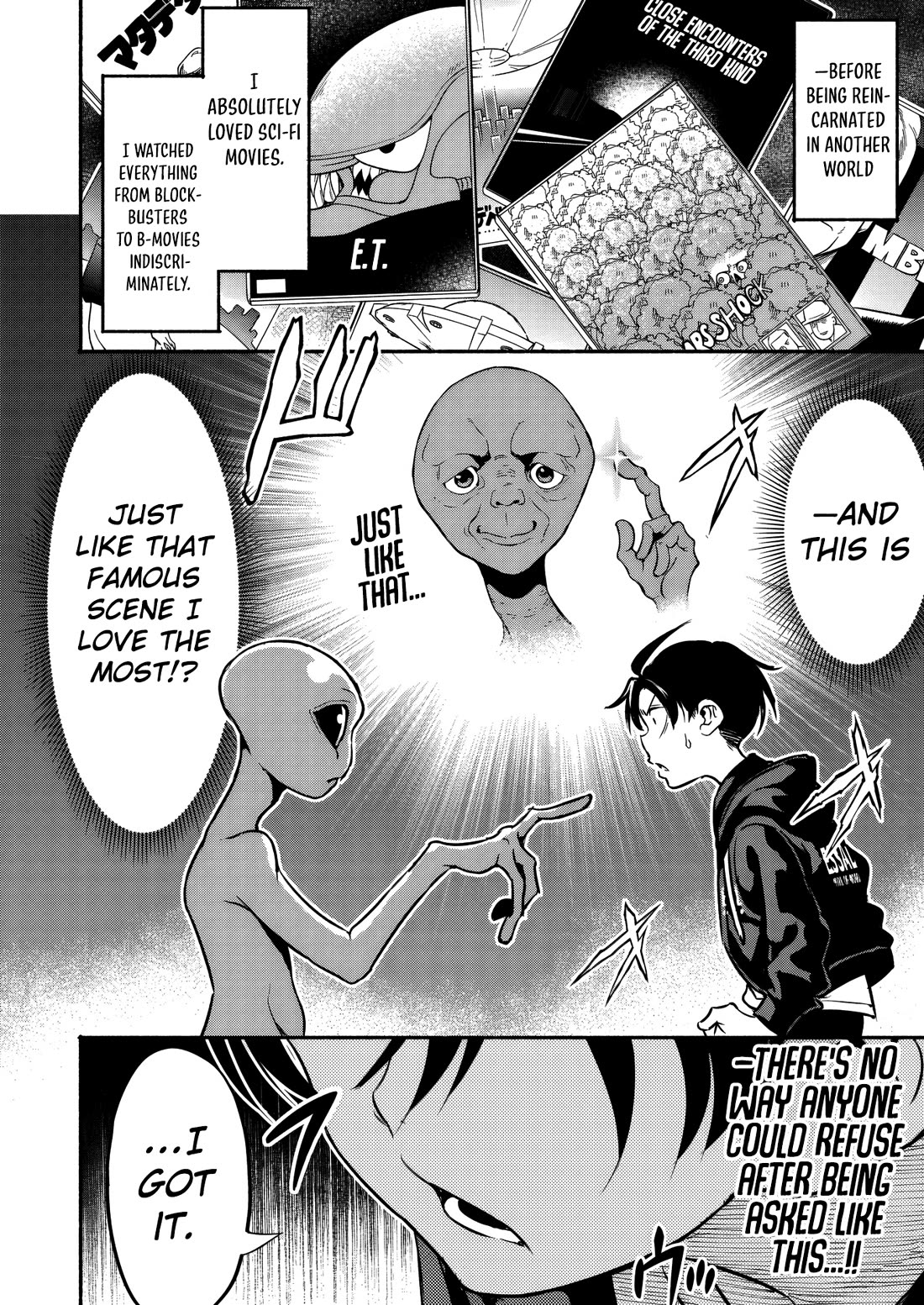 Returned from Another World, Earth Turned Out to Be Quite the Fantasy Too. Also, Losing Heroines, Stop Looking This Way chapter 5 page 13