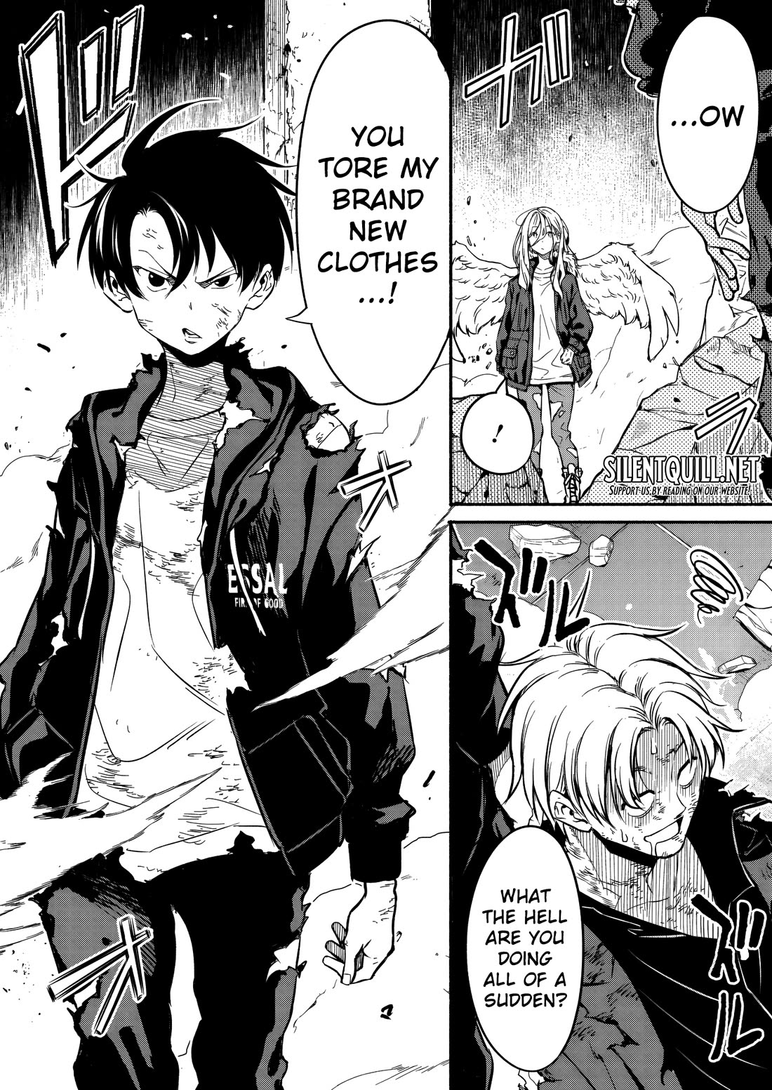 Returned from Another World, Earth Turned Out to Be Quite the Fantasy Too. Also, Losing Heroines, Stop Looking This Way chapter 5 page 38