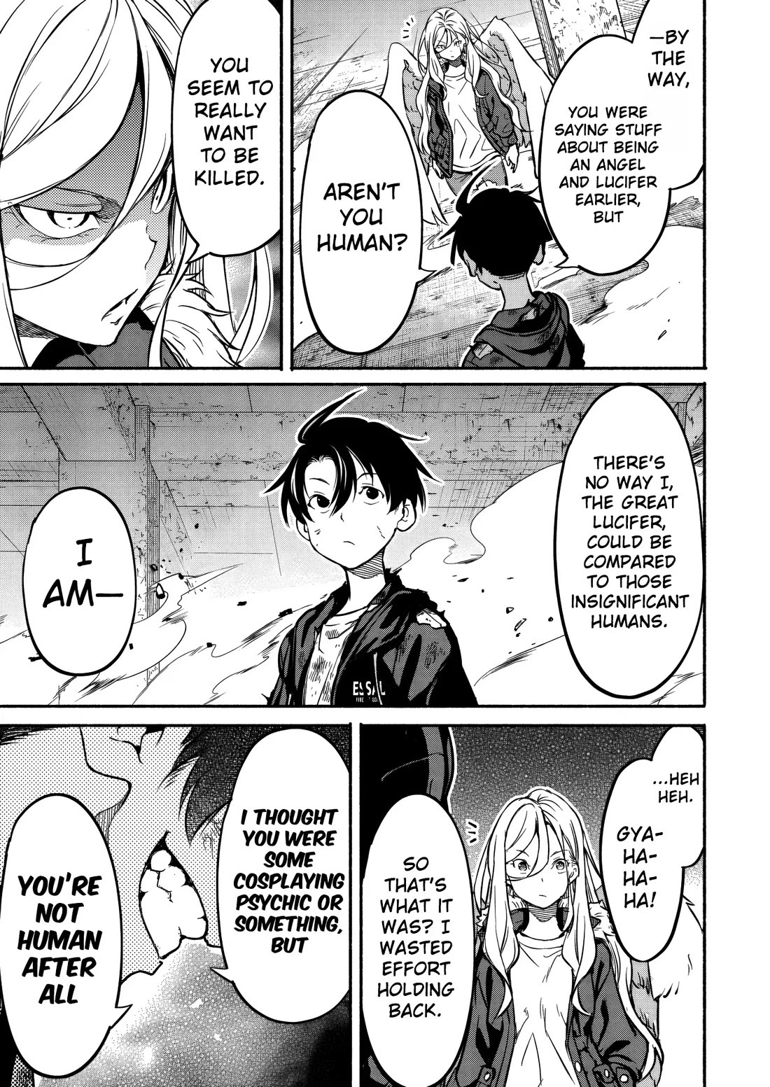 Returned from Another World, Earth Turned Out to Be Quite the Fantasy Too. Also, Losing Heroines, Stop Looking This Way chapter 6 page 14