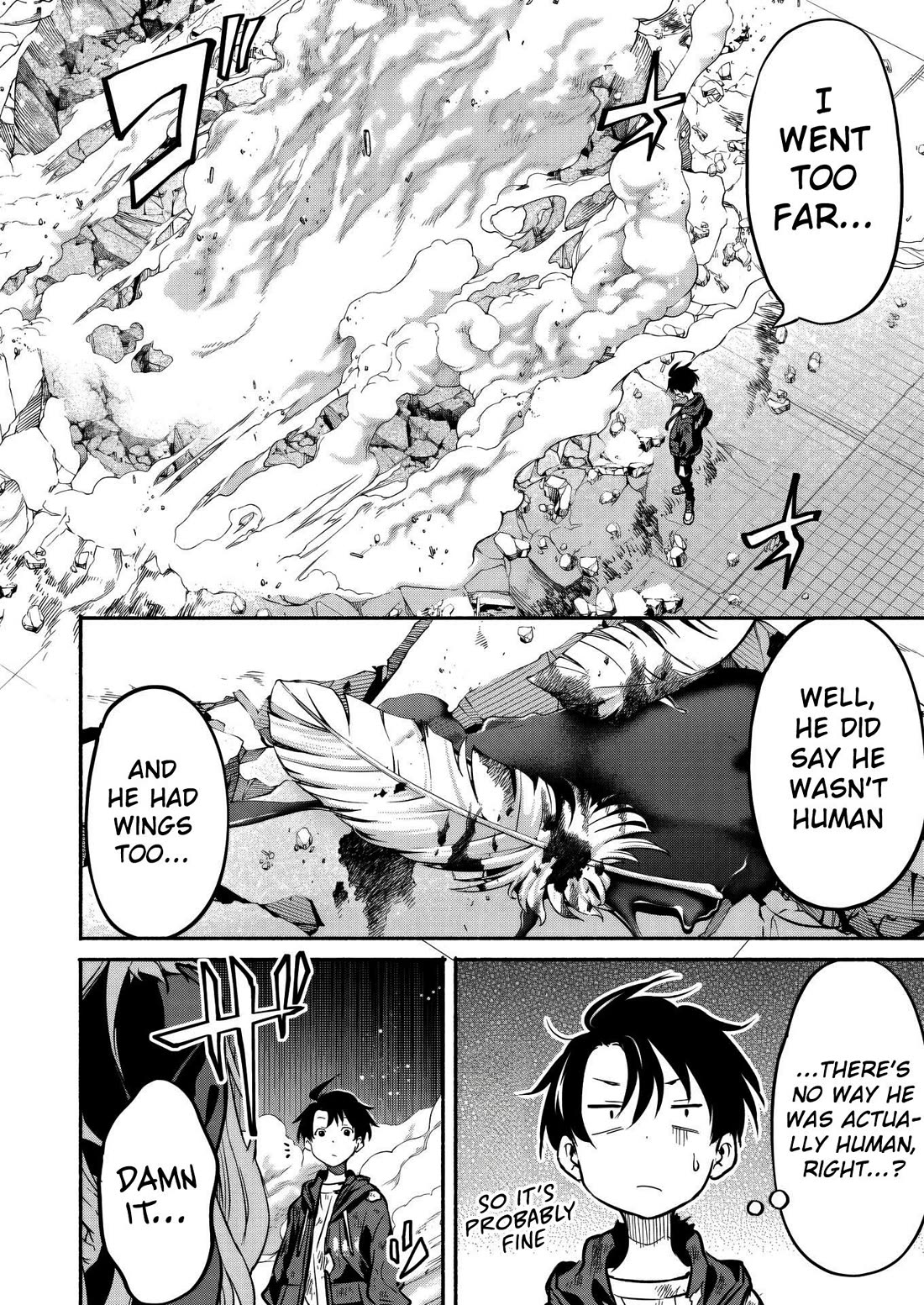 Returned from Another World, Earth Turned Out to Be Quite the Fantasy Too. Also, Losing Heroines, Stop Looking This Way chapter 6 page 27