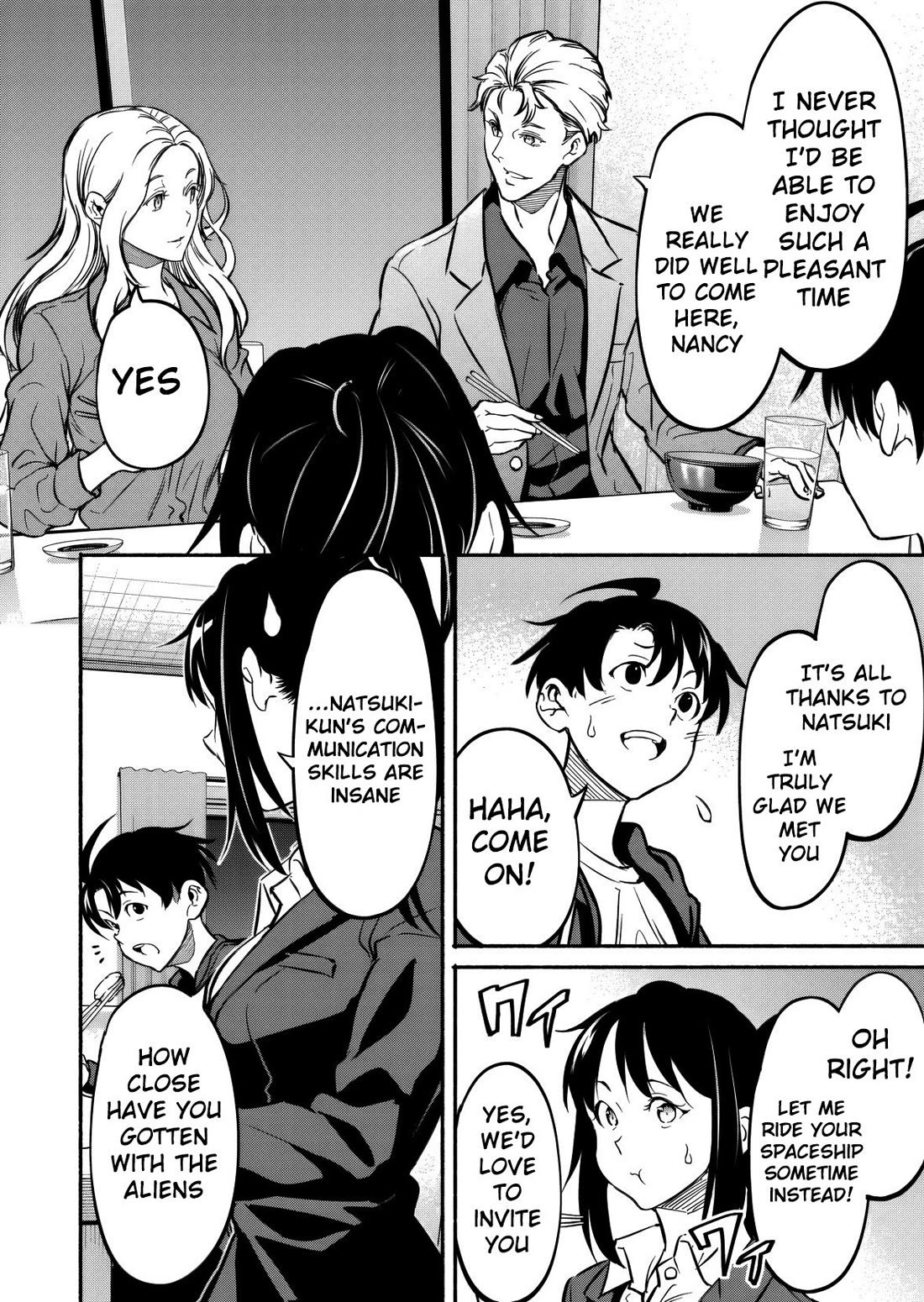 Returned from Another World, Earth Turned Out to Be Quite the Fantasy Too. Also, Losing Heroines, Stop Looking This Way chapter 7 page 22