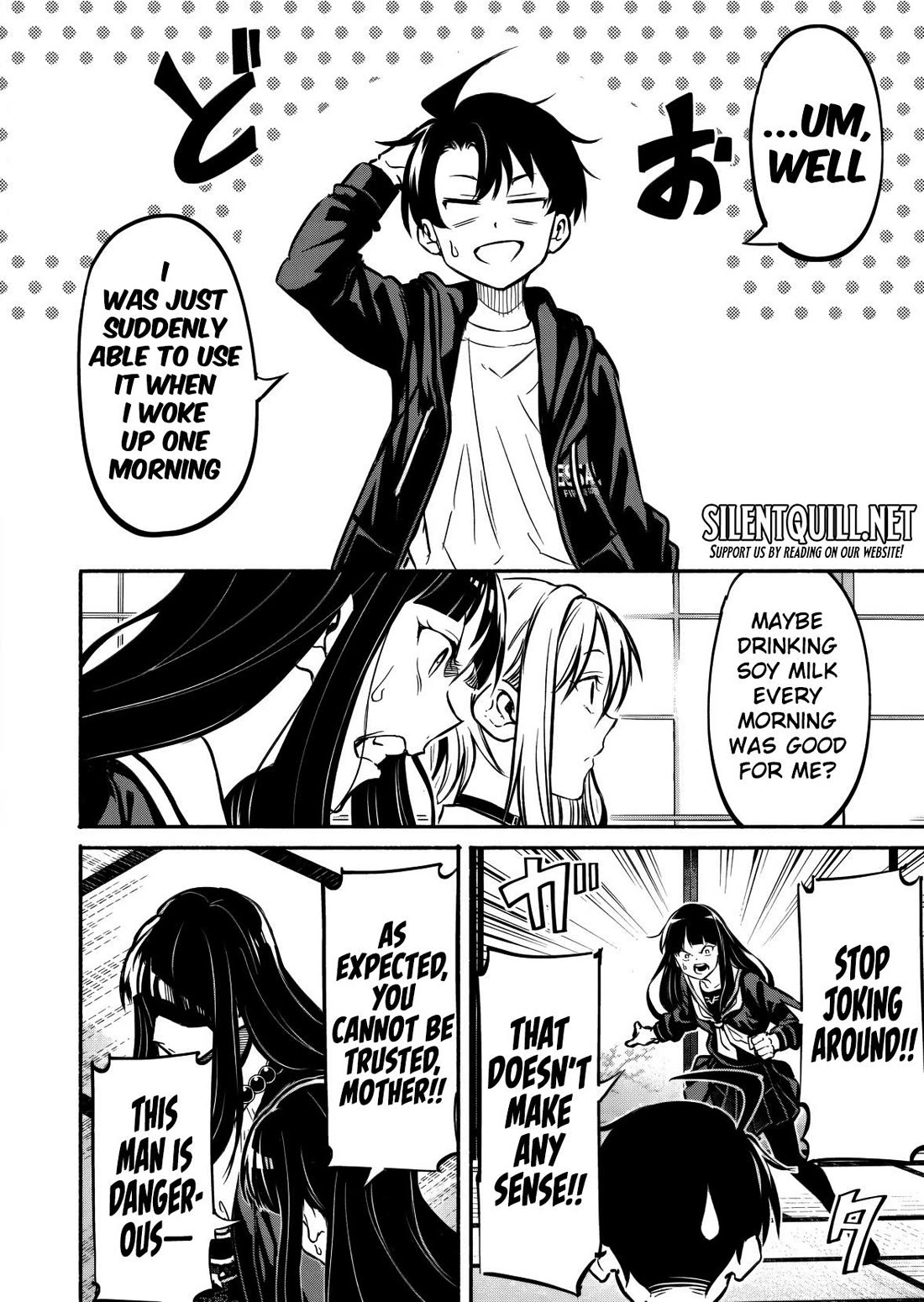 Returned from Another World, Earth Turned Out to Be Quite the Fantasy Too. Also, Losing Heroines, Stop Looking This Way chapter 8 page 17