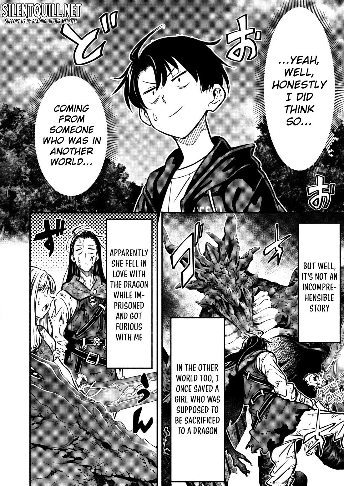 Returned from Another World, Earth Turned Out to Be Quite the Fantasy Too. Also, Losing Heroines, Stop Looking This Way chapter 8 page 29