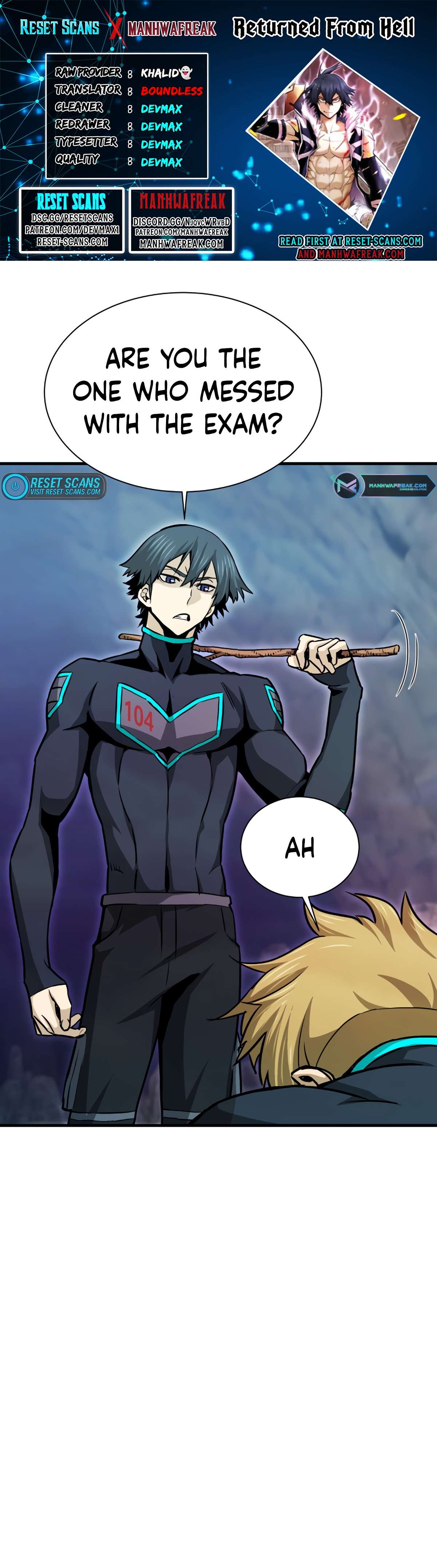 Returned from Hell chapter 38 page 1