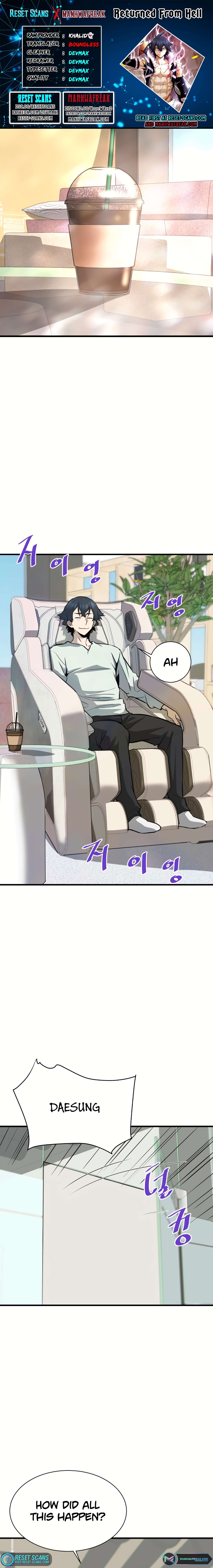 Returned from Hell chapter 39 page 1