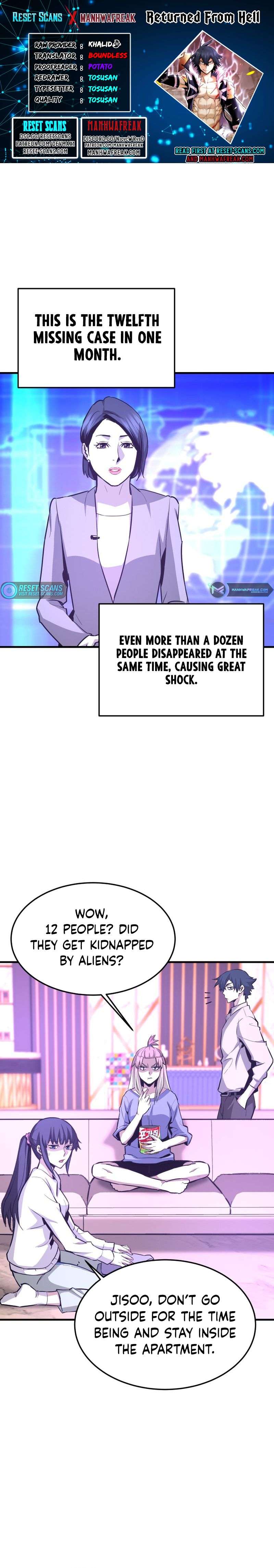 Returned from Hell chapter 55 page 1