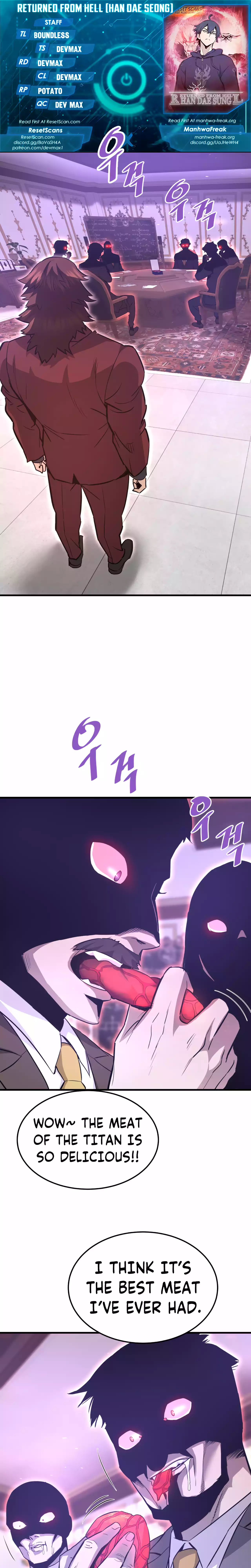 Returned from Hell chapter 91 page 1