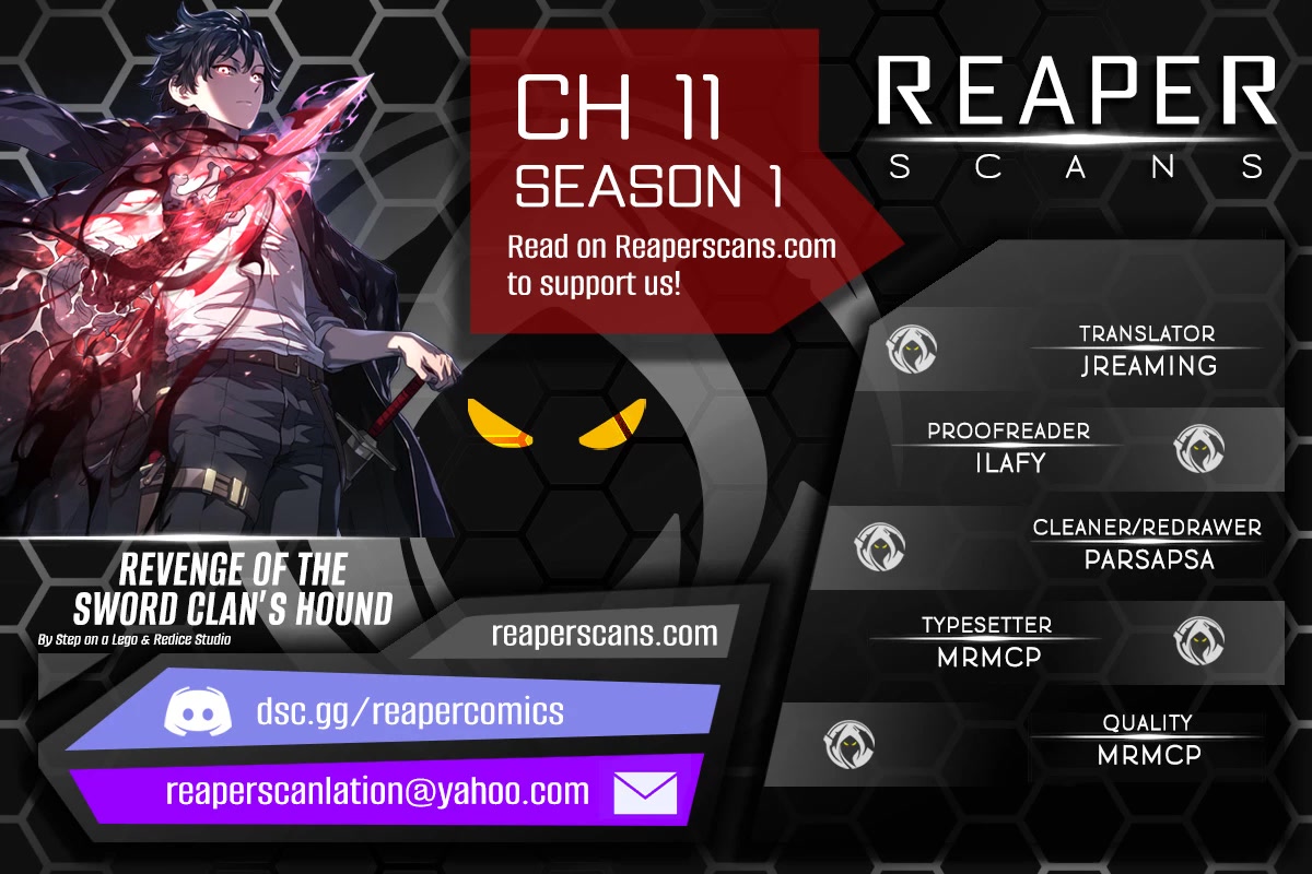 Revenge of the Sword Clan's Hound chapter 11 page 1