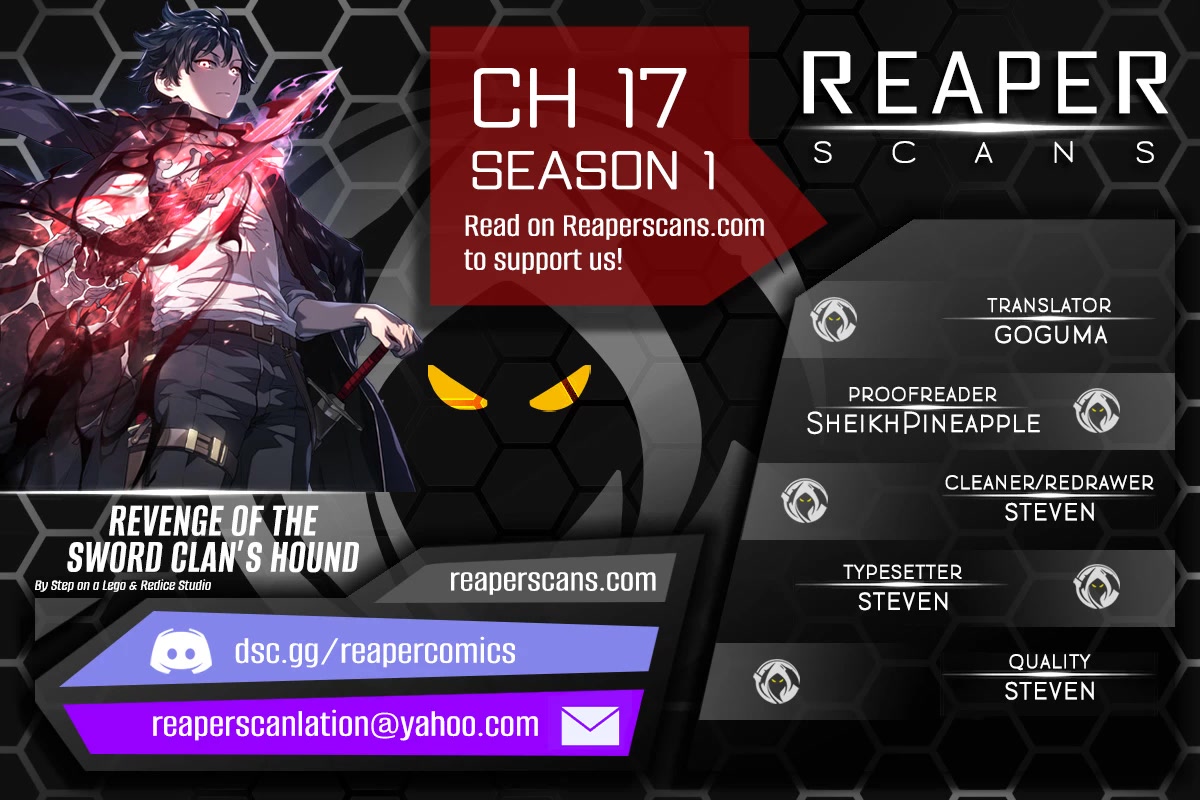 Revenge of the Sword Clan's Hound chapter 17 page 1