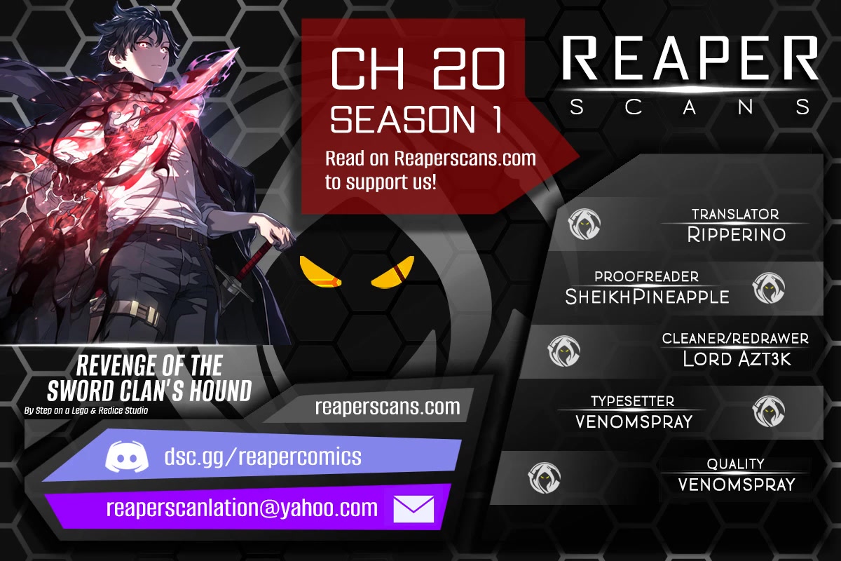 Revenge of the Sword Clan's Hound chapter 20 page 1