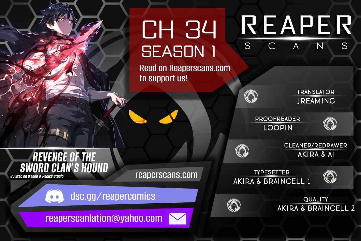 Revenge of the Sword Clan's Hound chapter 34 page 1