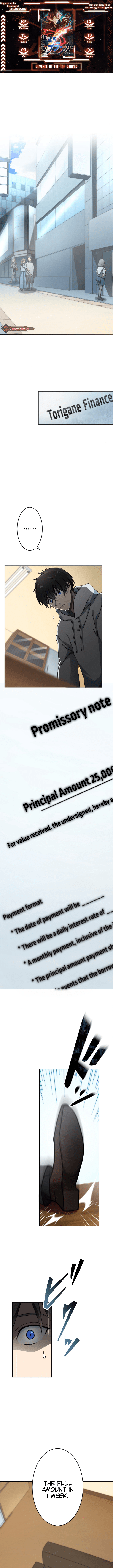 Revenge of the Top Ranker chapter 2 page 1