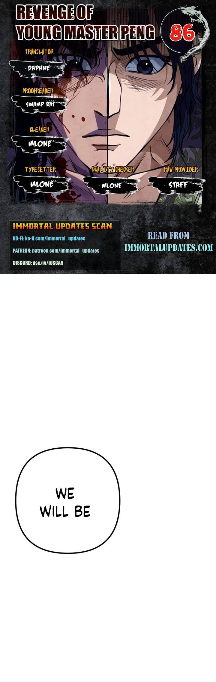 Revenge of Young Master Peng chapter 86 page 1