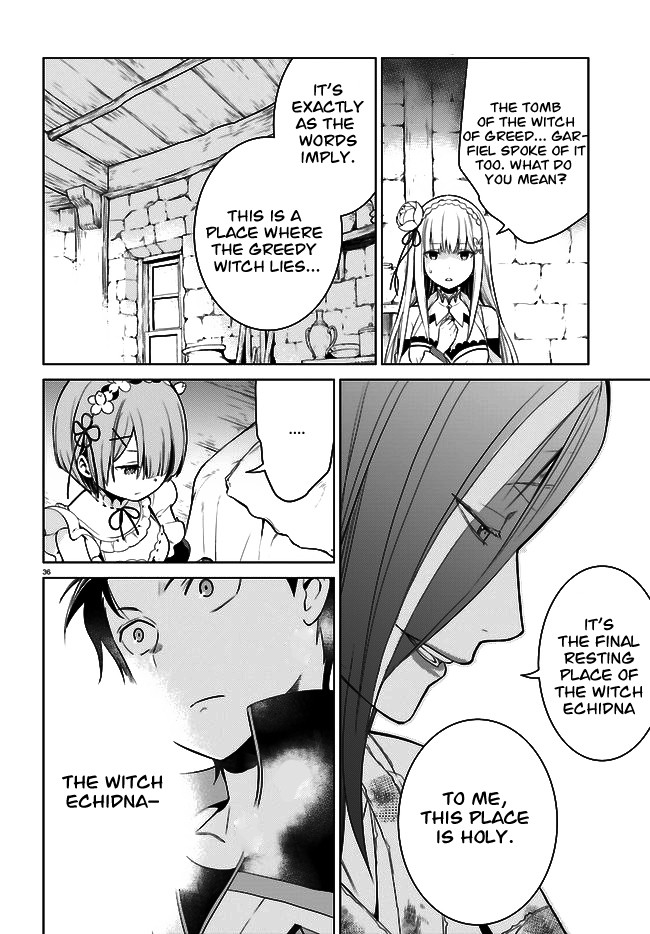 Re:Zero Kara Hajimeru Isekai Seikatsu Dai 4-shou - Seiiki to Gouyoku no Majo chapter 4 page 37