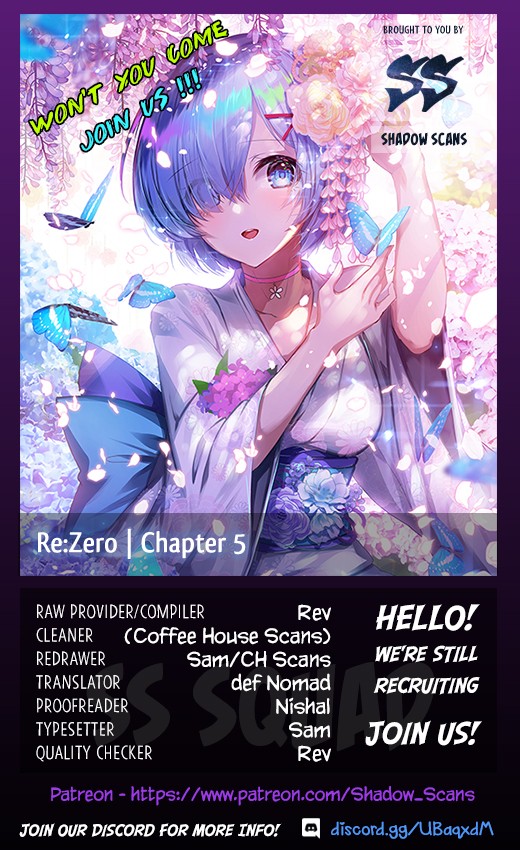 Re:Zero Kara Hajimeru Isekai Seikatsu Dai 4-shou - Seiiki to Gouyoku no Majo chapter 5 page 1