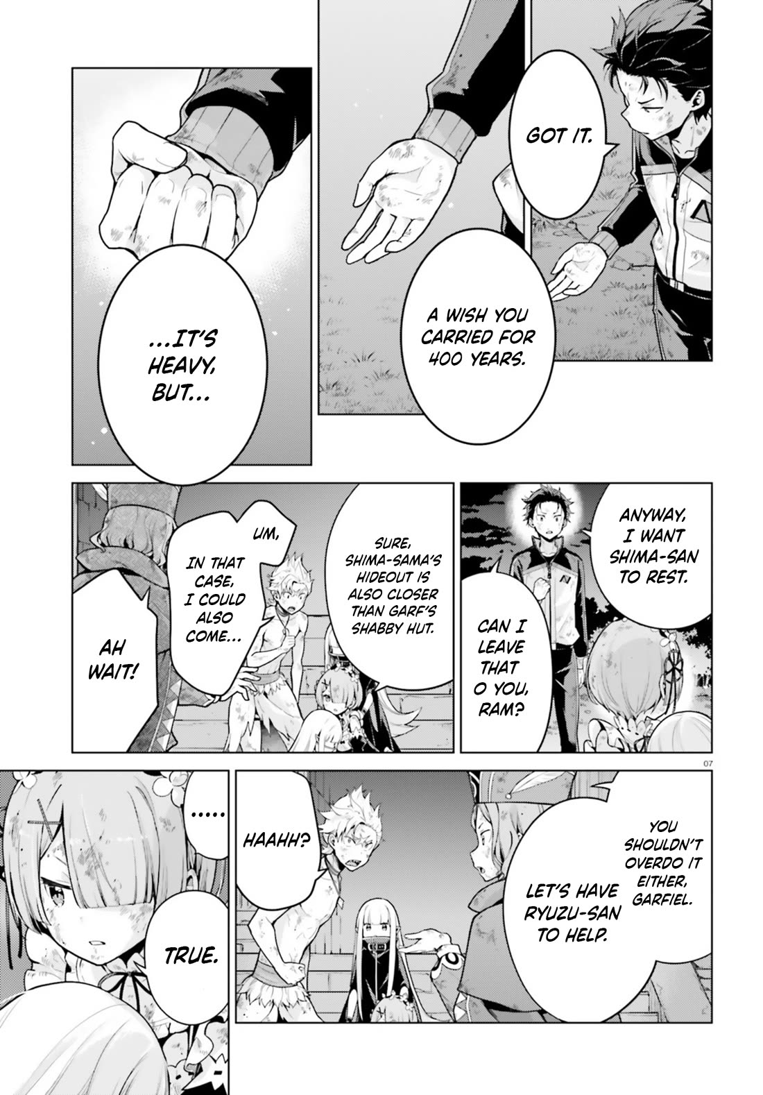 Re:Zero Kara Hajimeru Isekai Seikatsu Dai 4-shou - Seiiki to Gouyoku no Majo chapter 57 page 7