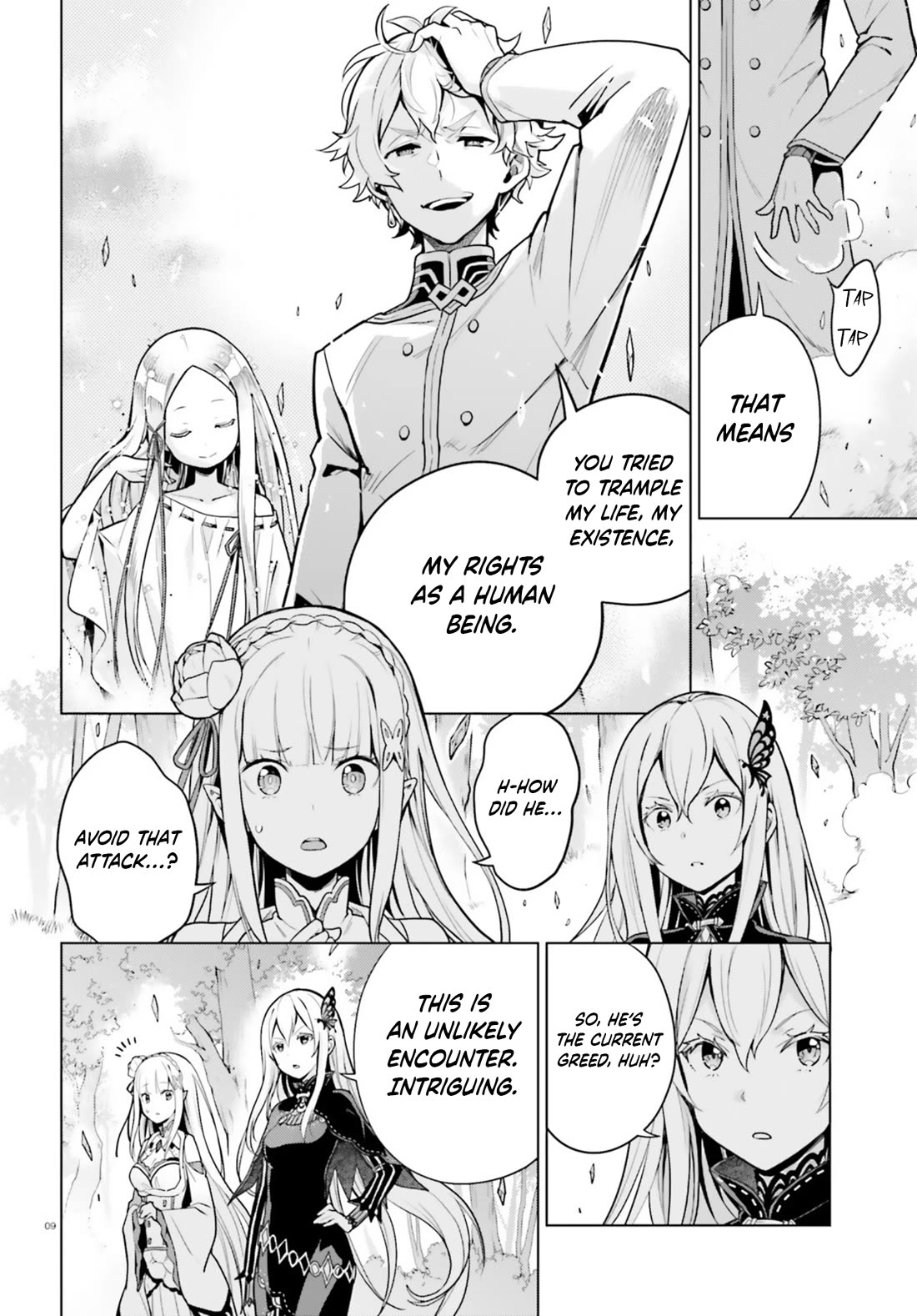 Re:Zero Kara Hajimeru Isekai Seikatsu Dai 4-shou - Seiiki to Gouyoku no Majo chapter 58 page 9