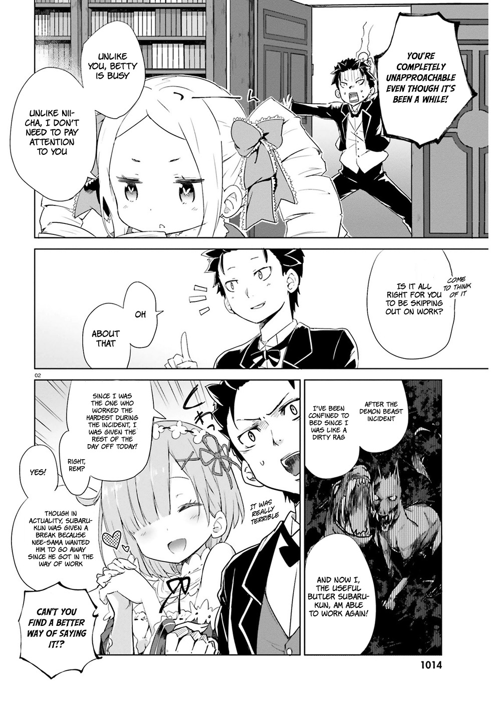 Re:Zero kara Hajimeru Isekai Seikatsu - Daisanshou - Truth of Zero chapter 10.5 page 3