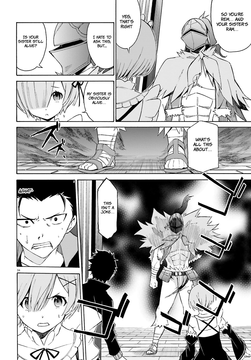 Re:Zero kara Hajimeru Isekai Seikatsu - Daisanshou - Truth of Zero chapter 16 page 36