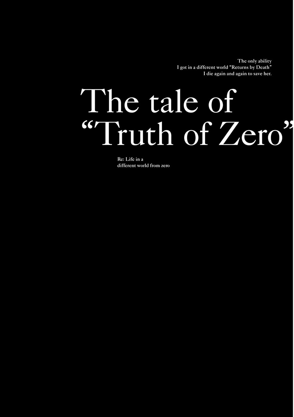 Re:Zero kara Hajimeru Isekai Seikatsu - Daisanshou - Truth of Zero chapter 2 page 2