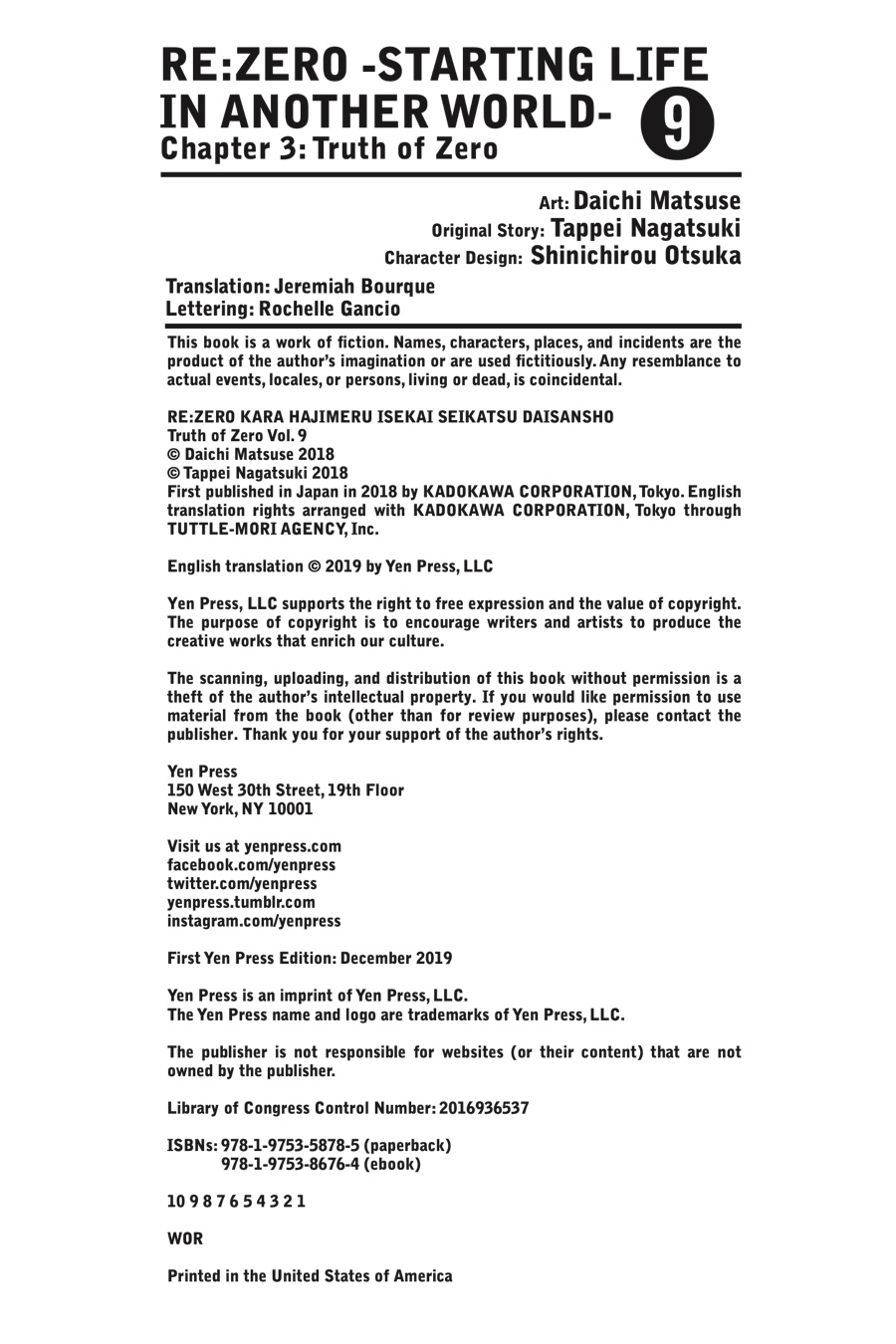 Re:Zero kara Hajimeru Isekai Seikatsu - Daisanshou - Truth of Zero chapter 42 page 36