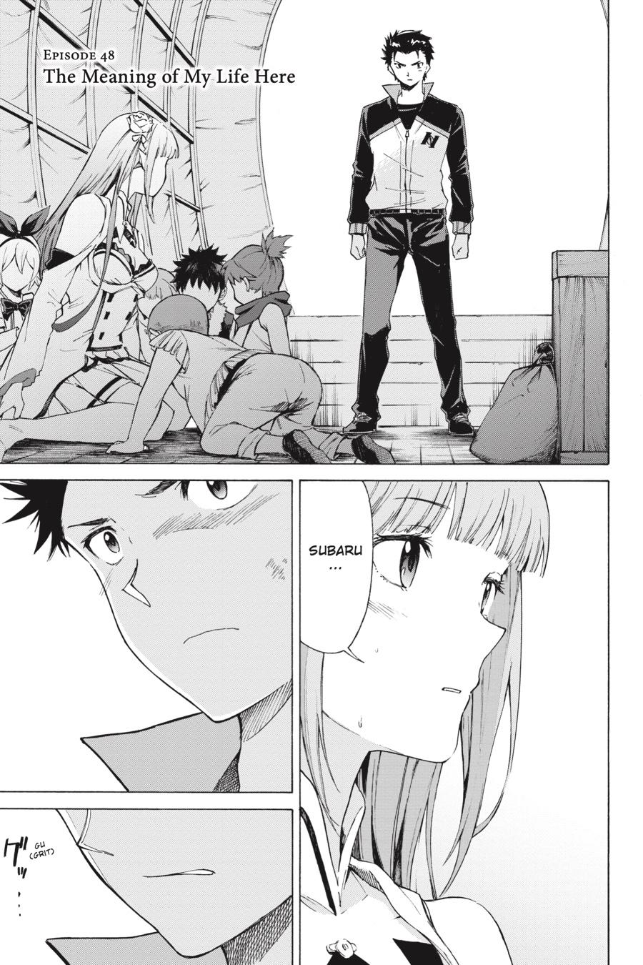 Re:Zero kara Hajimeru Isekai Seikatsu - Daisanshou - Truth of Zero chapter 48 page 1