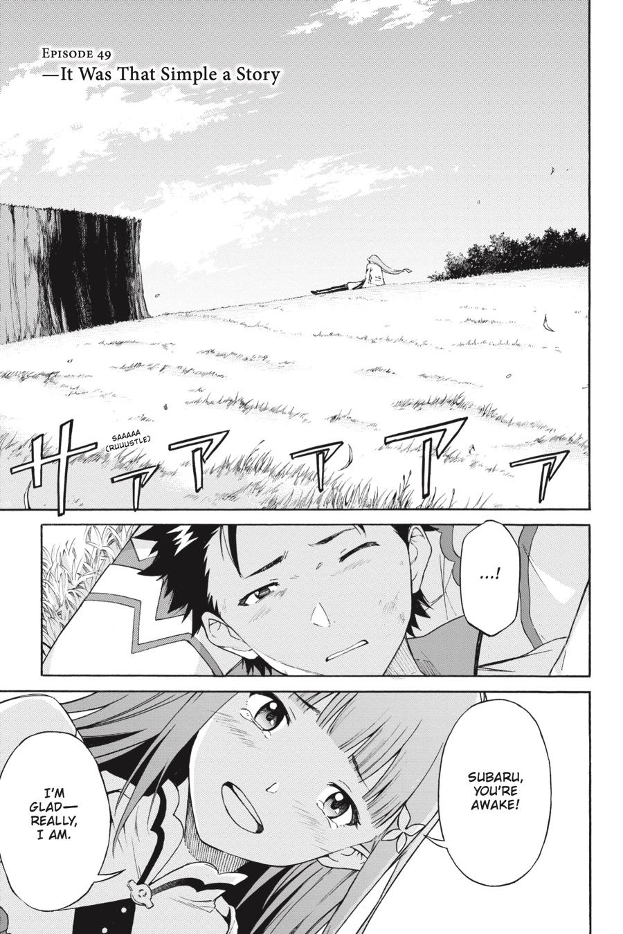 Re:Zero kara Hajimeru Isekai Seikatsu - Daisanshou - Truth of Zero chapter 49 page 2
