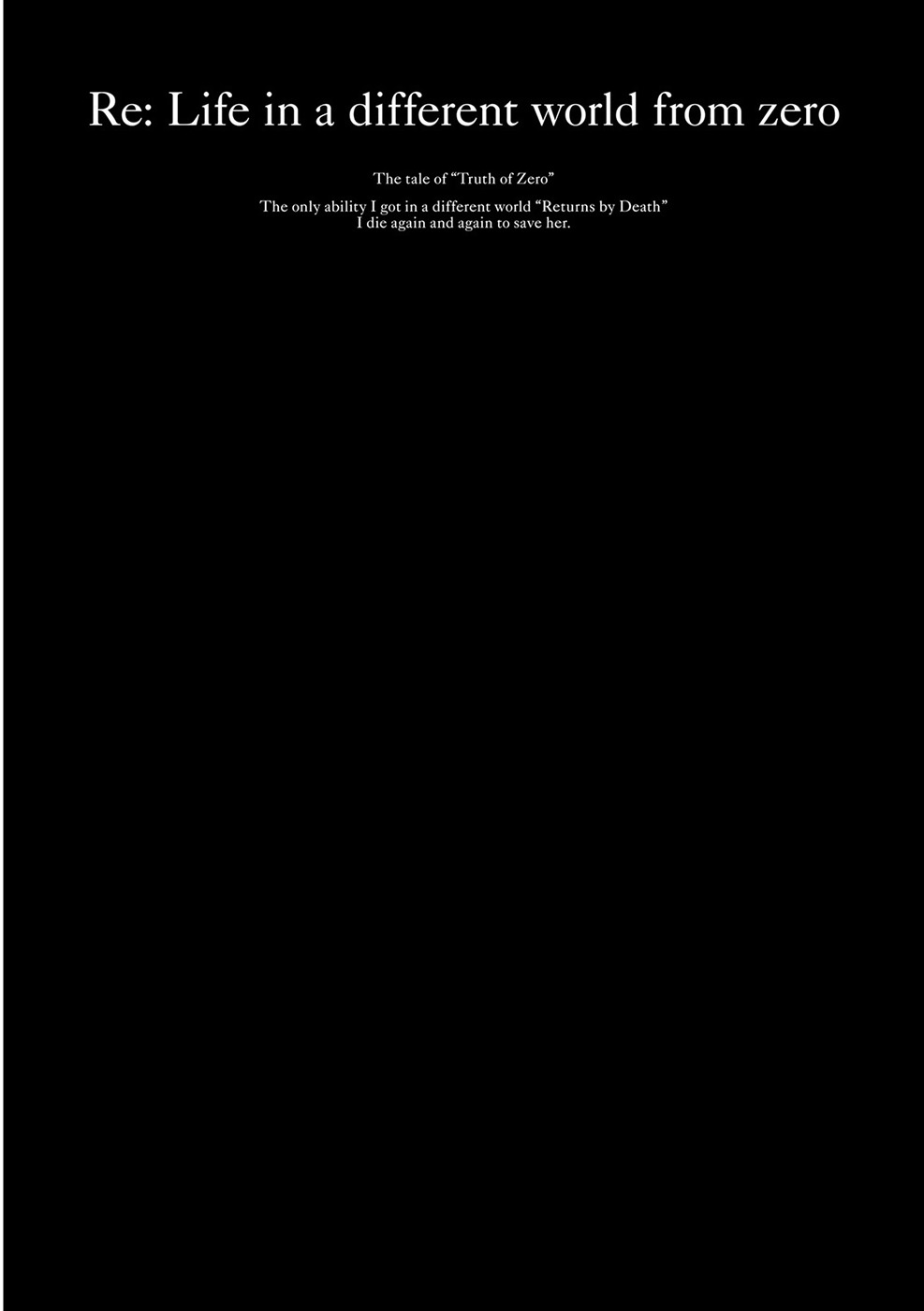 Re:Zero kara Hajimeru Isekai Seikatsu - Daisanshou - Truth of Zero chapter 7 page 3