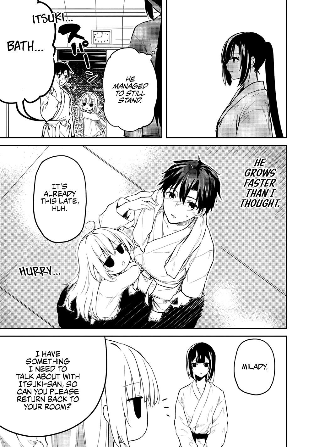 Rich Girl Caretaker chapter 11 page 28