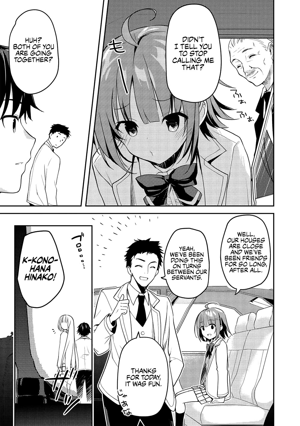 Rich Girl Caretaker chapter 11 page 8