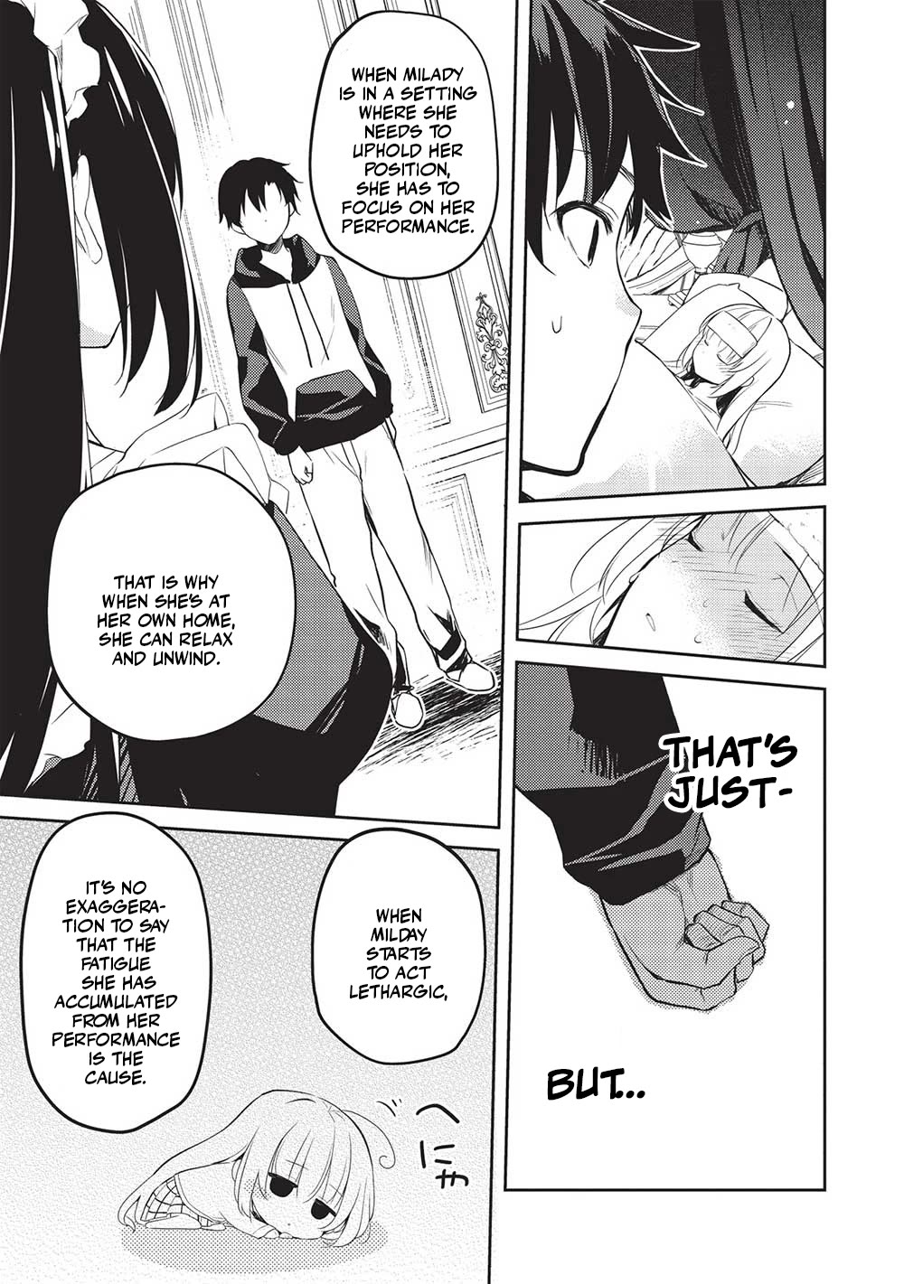 Rich Girl Caretaker chapter 12 page 7