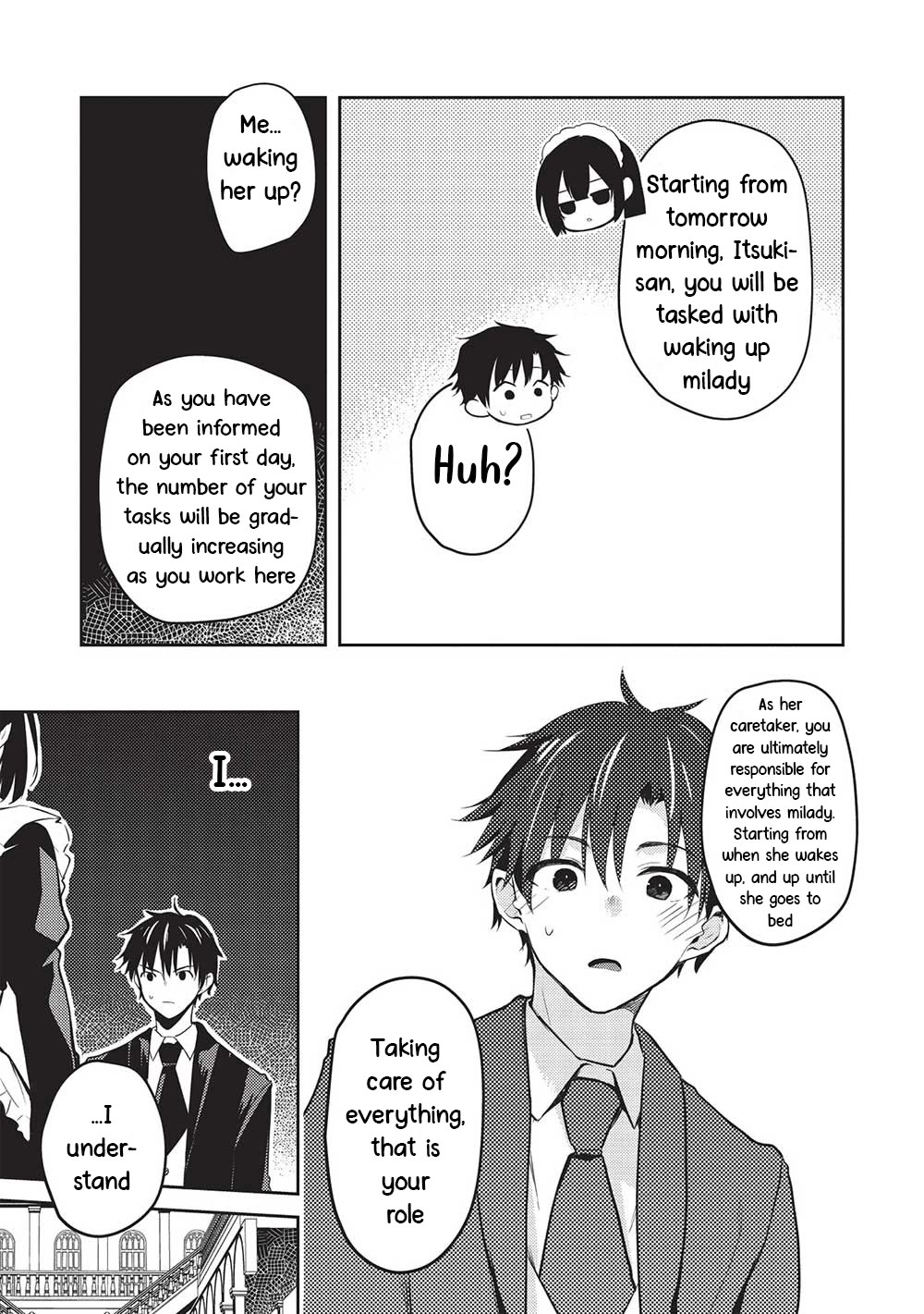 Rich Girl Caretaker chapter 14 page 17