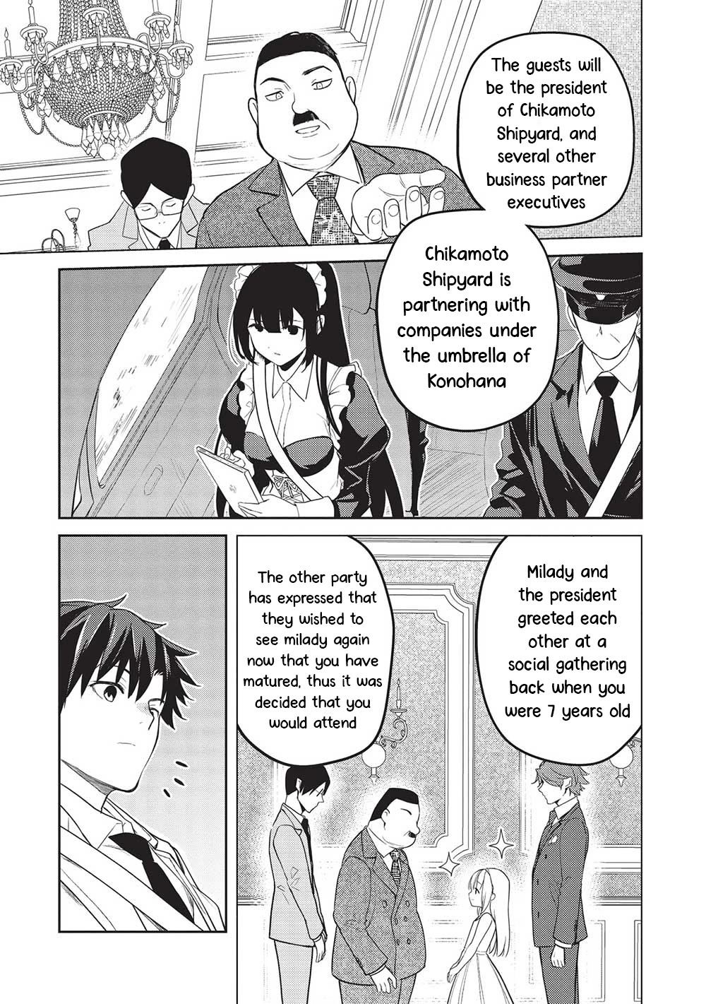 Rich Girl Caretaker chapter 17 page 21