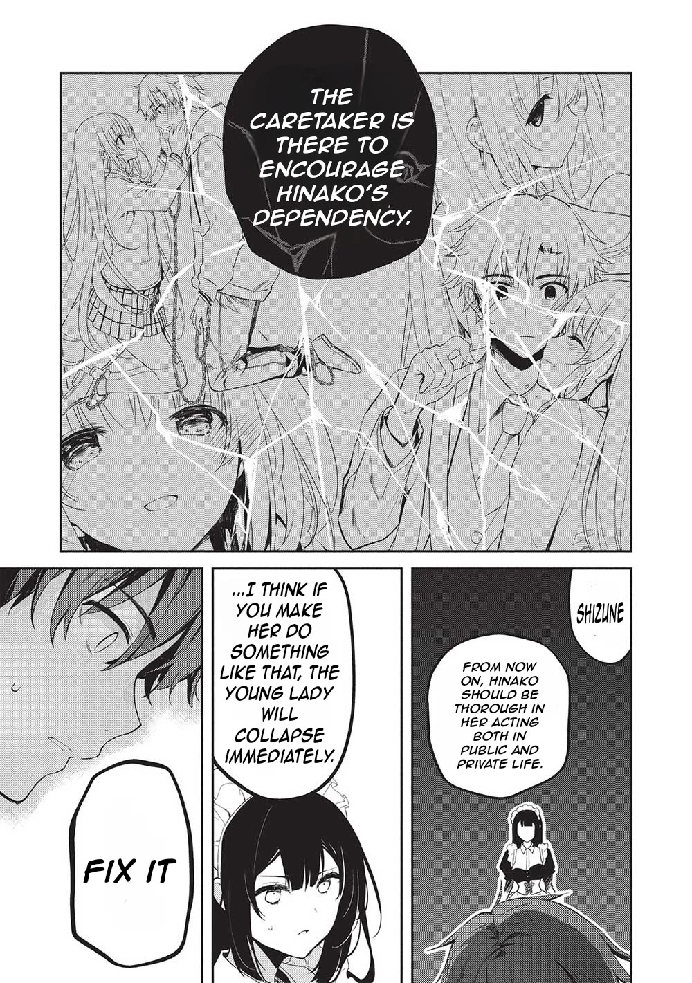 Rich Girl Caretaker chapter 19 page 14