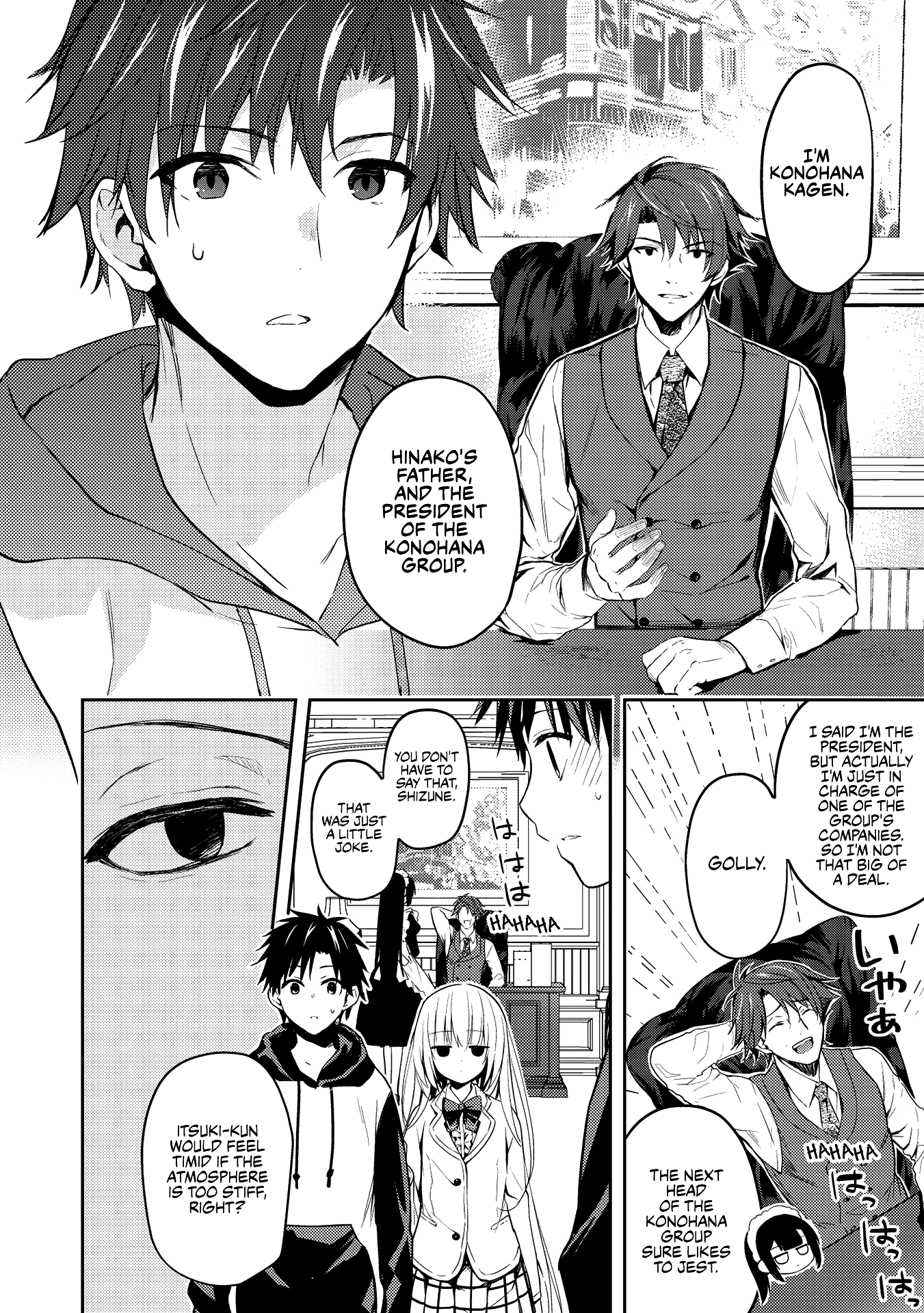 Rich Girl Caretaker chapter 2.1 page 10