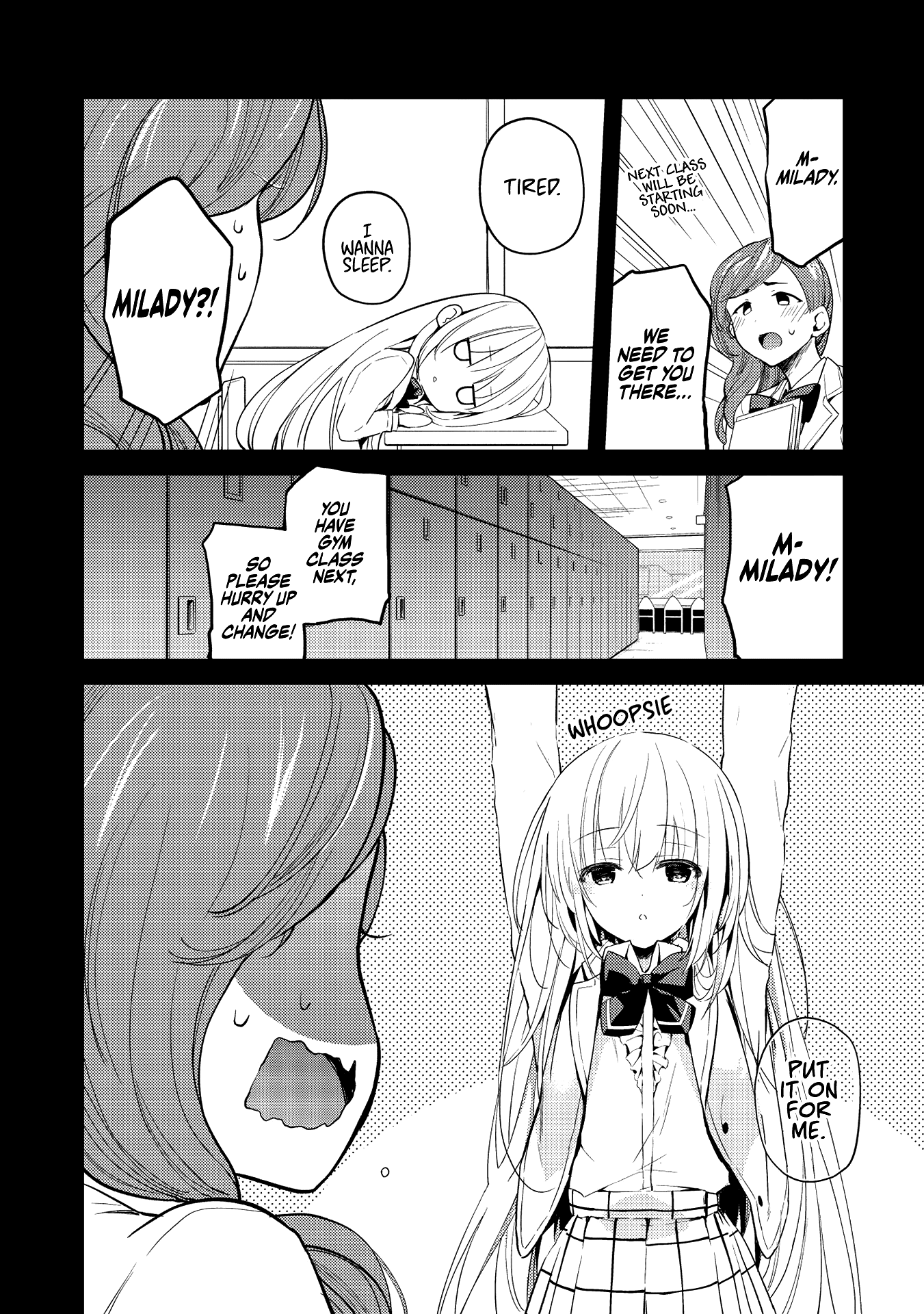 Rich Girl Caretaker chapter 2.1 page 18