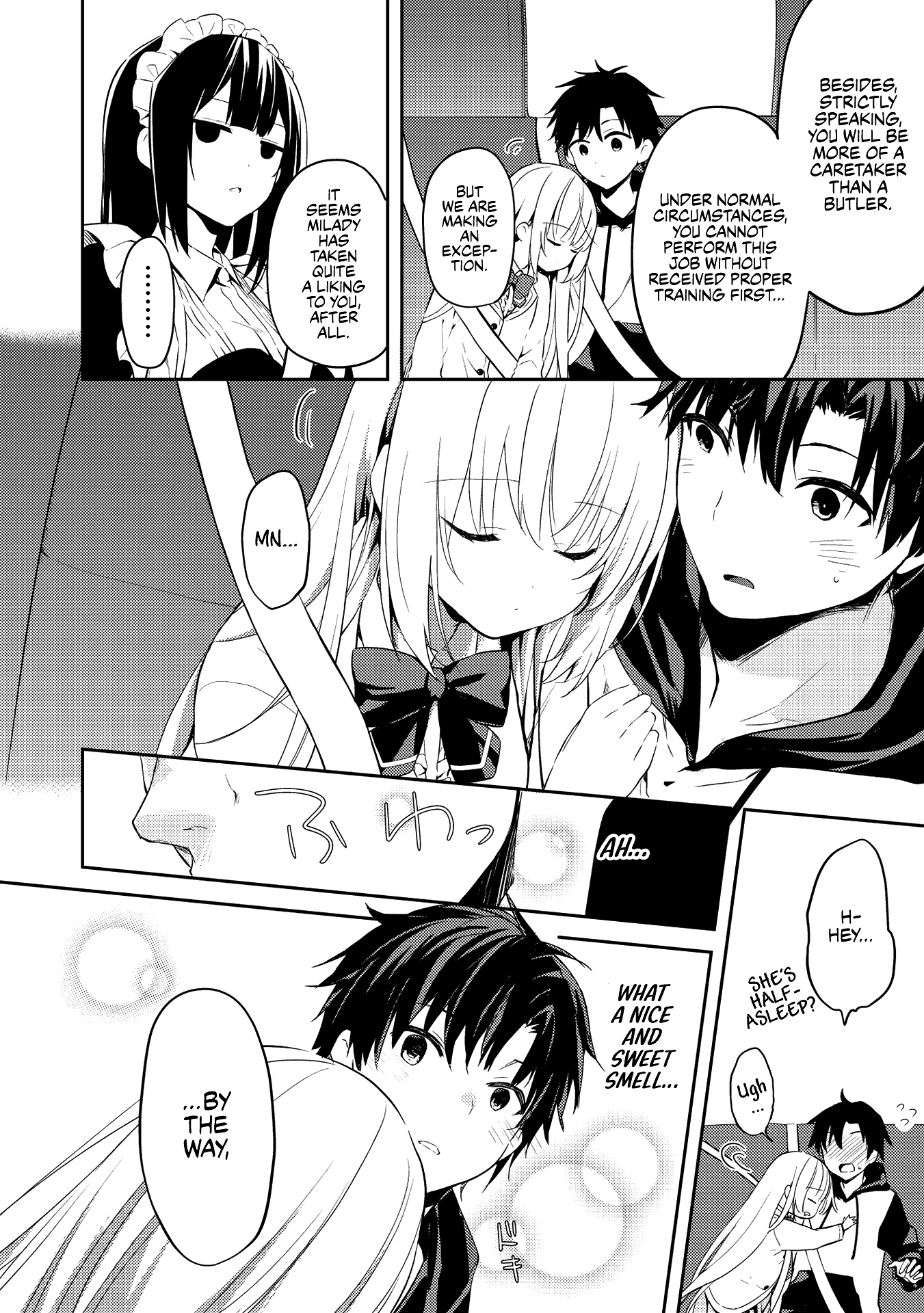 Rich Girl Caretaker chapter 2.1 page 4