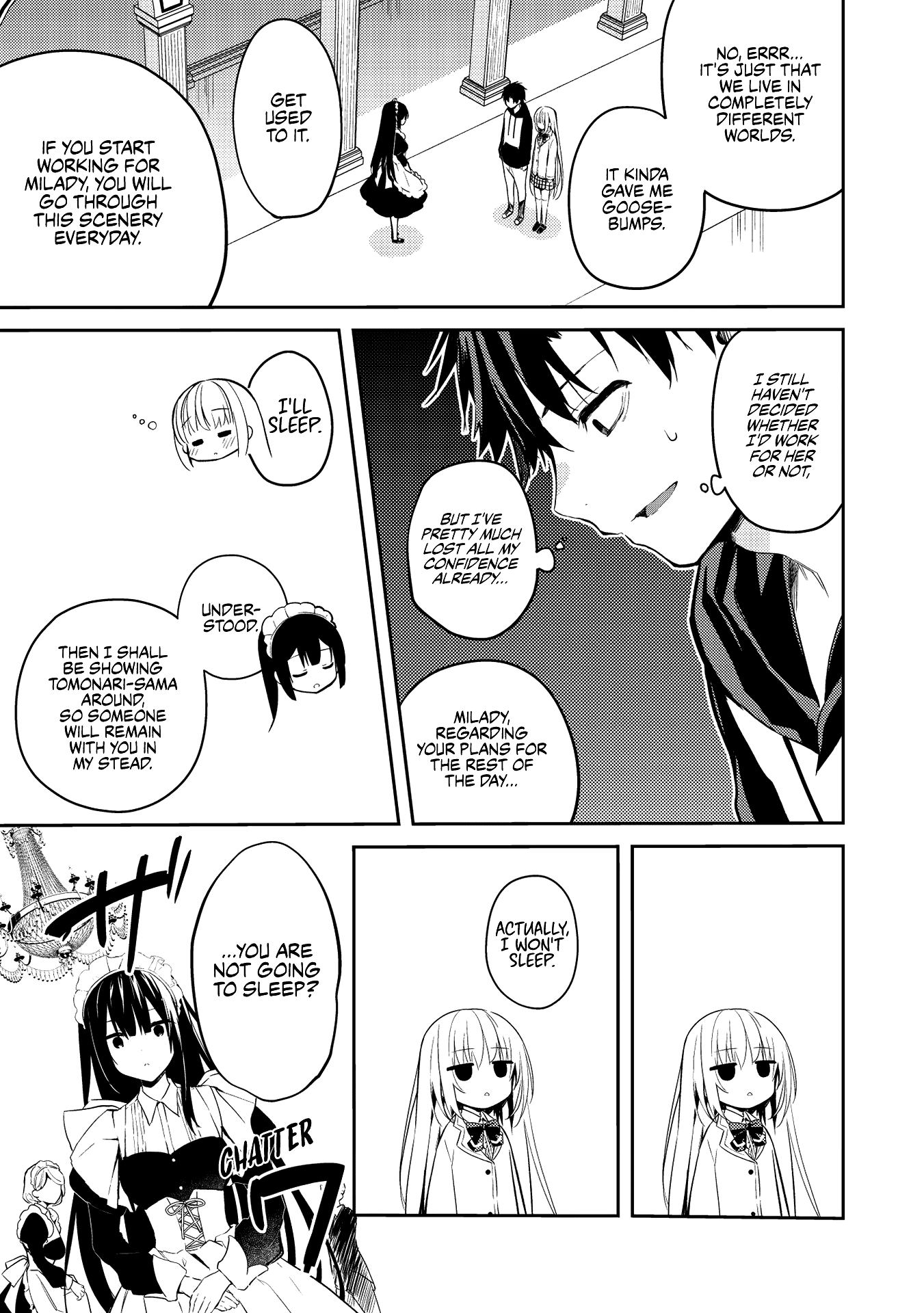 Rich Girl Caretaker chapter 2.1 page 7