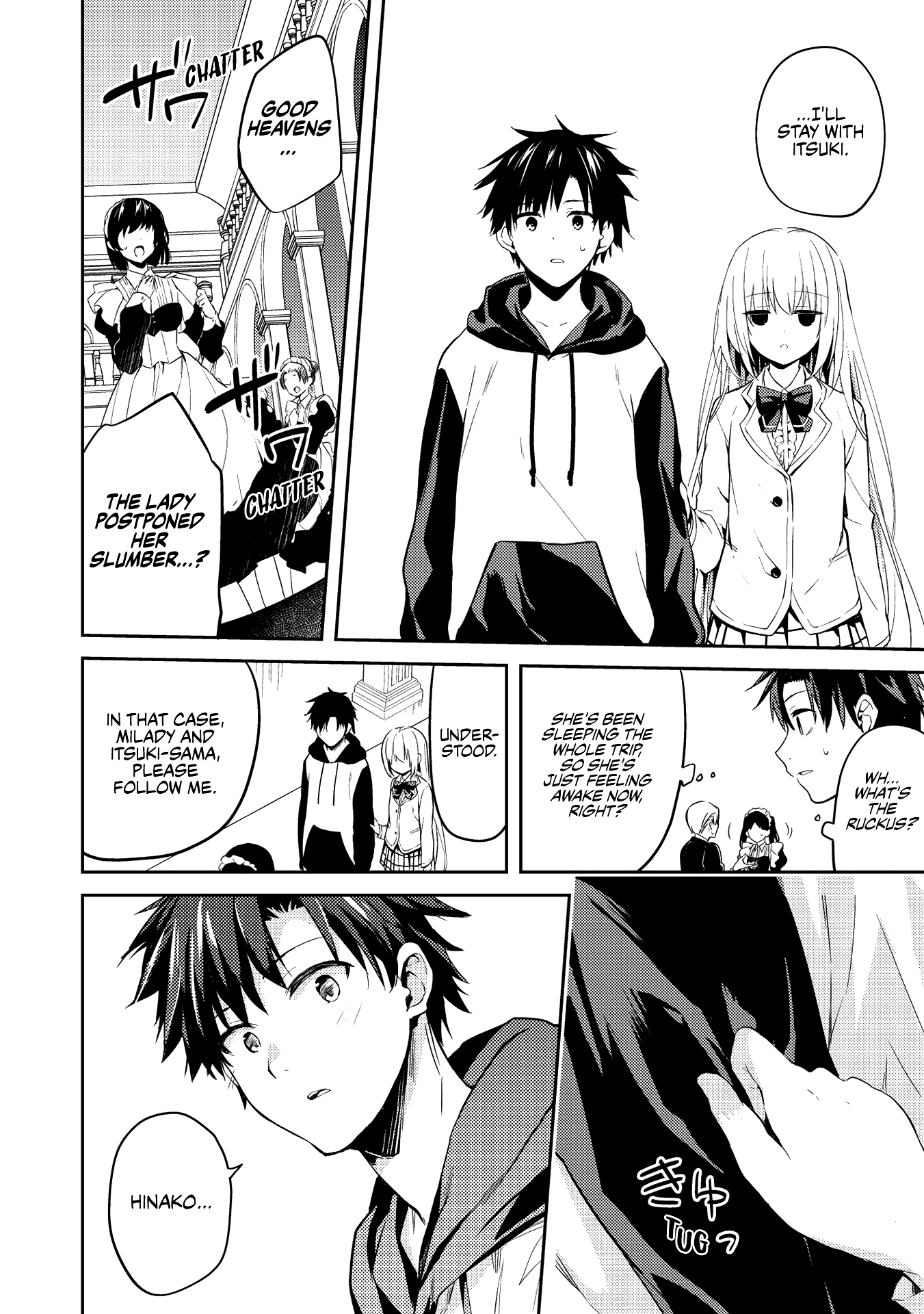 Rich Girl Caretaker chapter 2.1 page 8