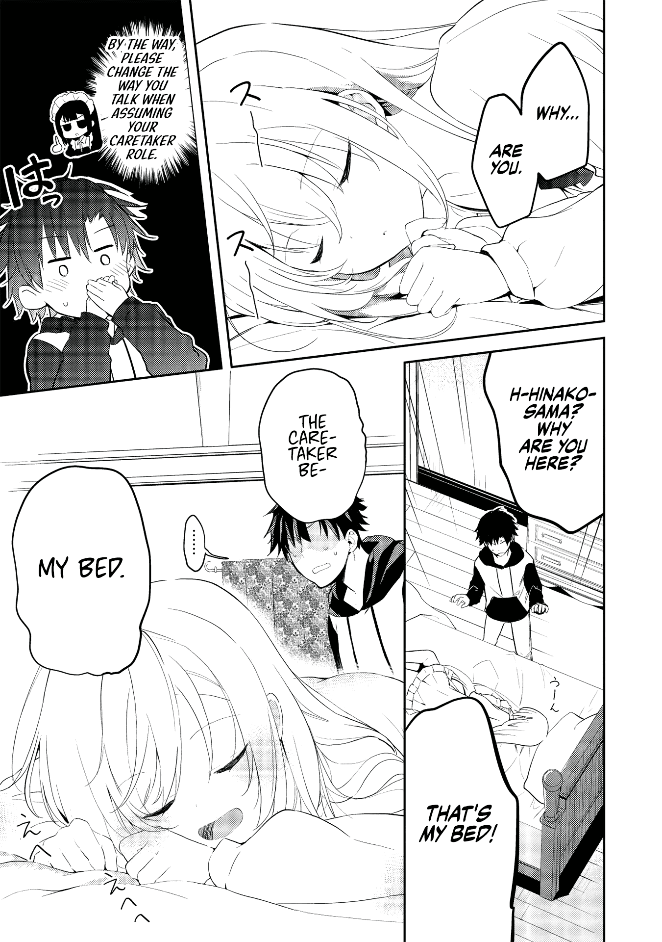 Rich Girl Caretaker chapter 2.2 page 20