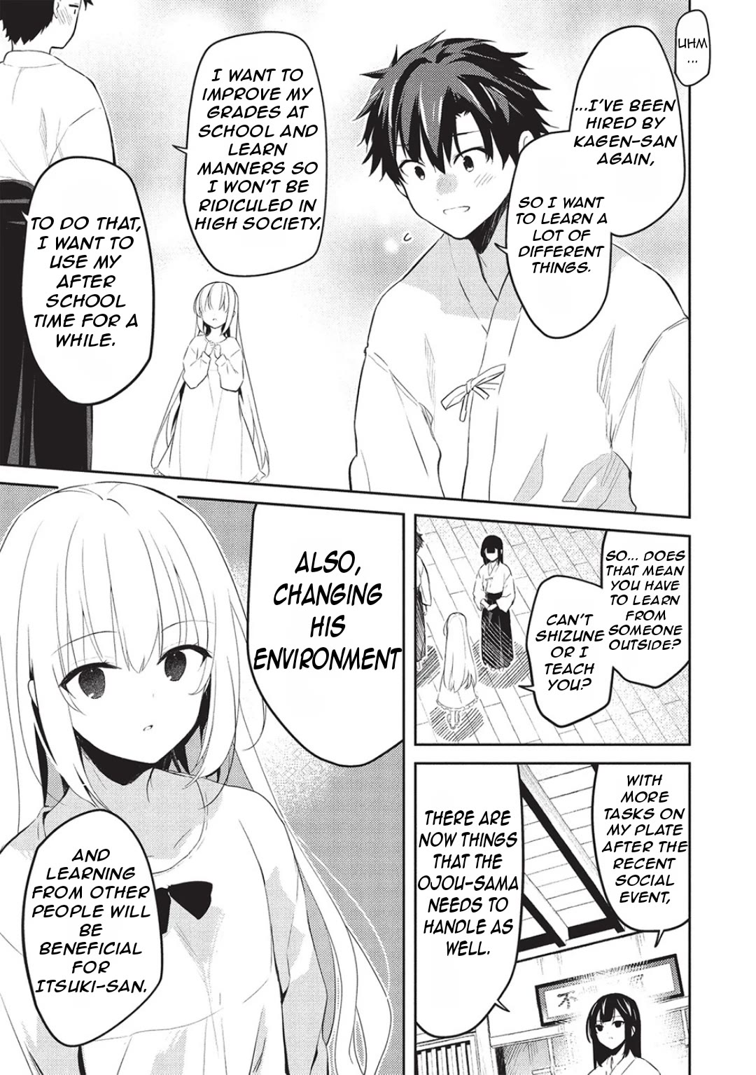 Rich Girl Caretaker chapter 25 page 12