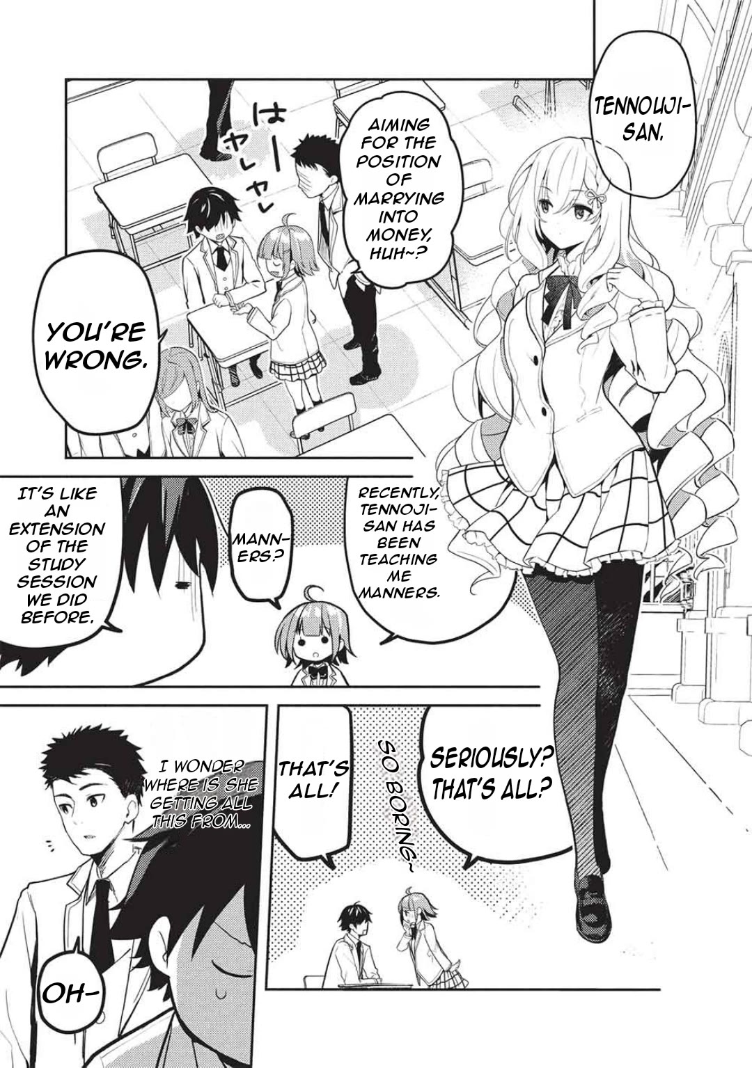 Rich Girl Caretaker chapter 27 page 21