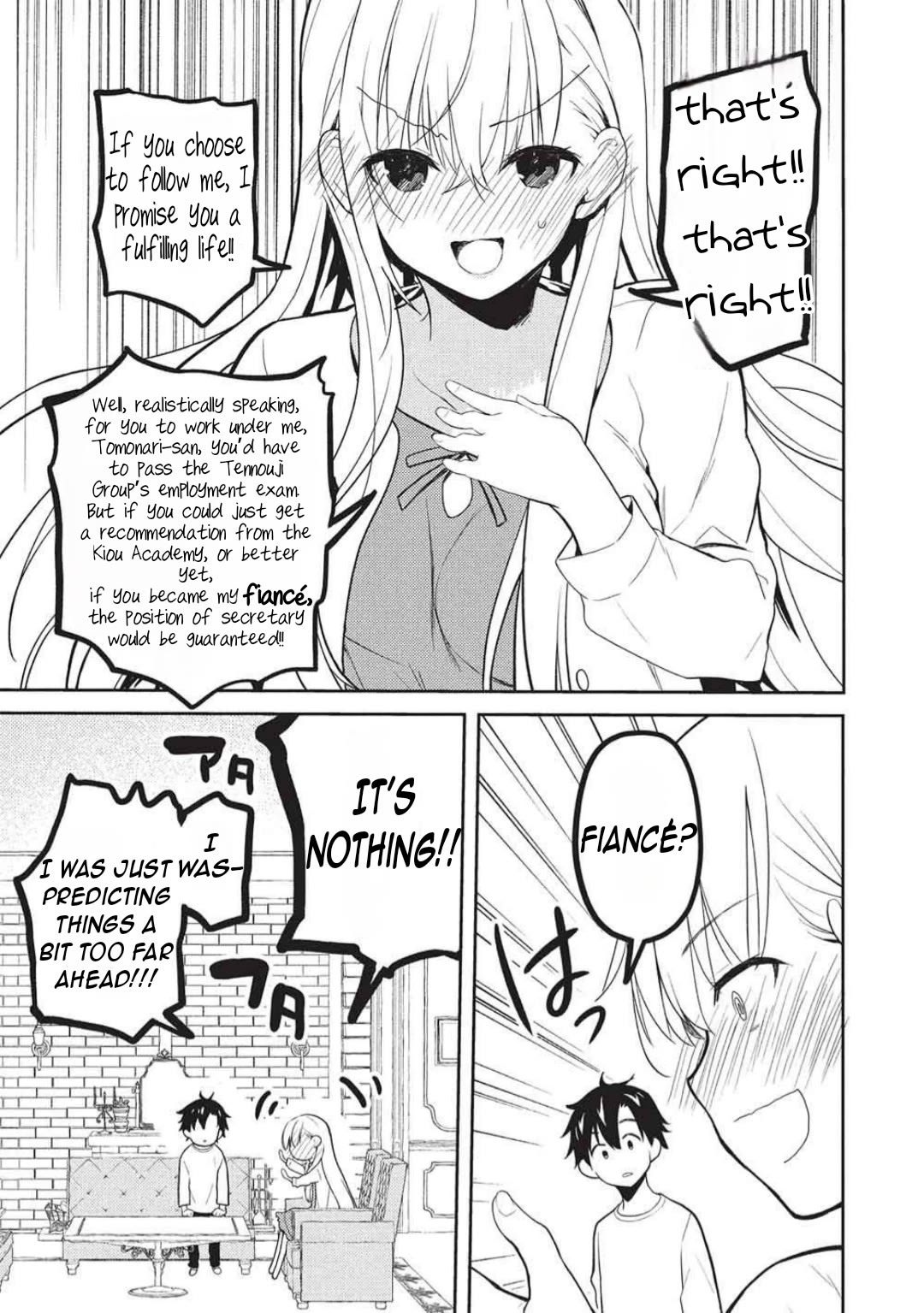 Rich Girl Caretaker chapter 30 page 7