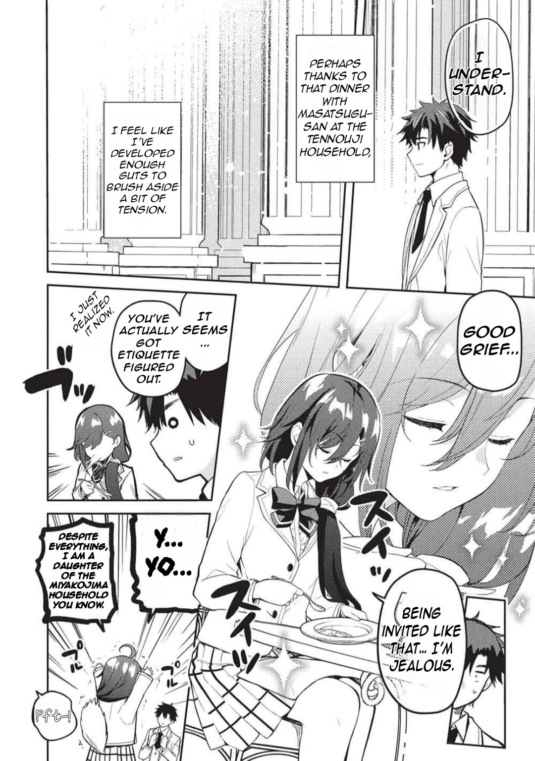 Rich Girl Caretaker chapter 32 page 22